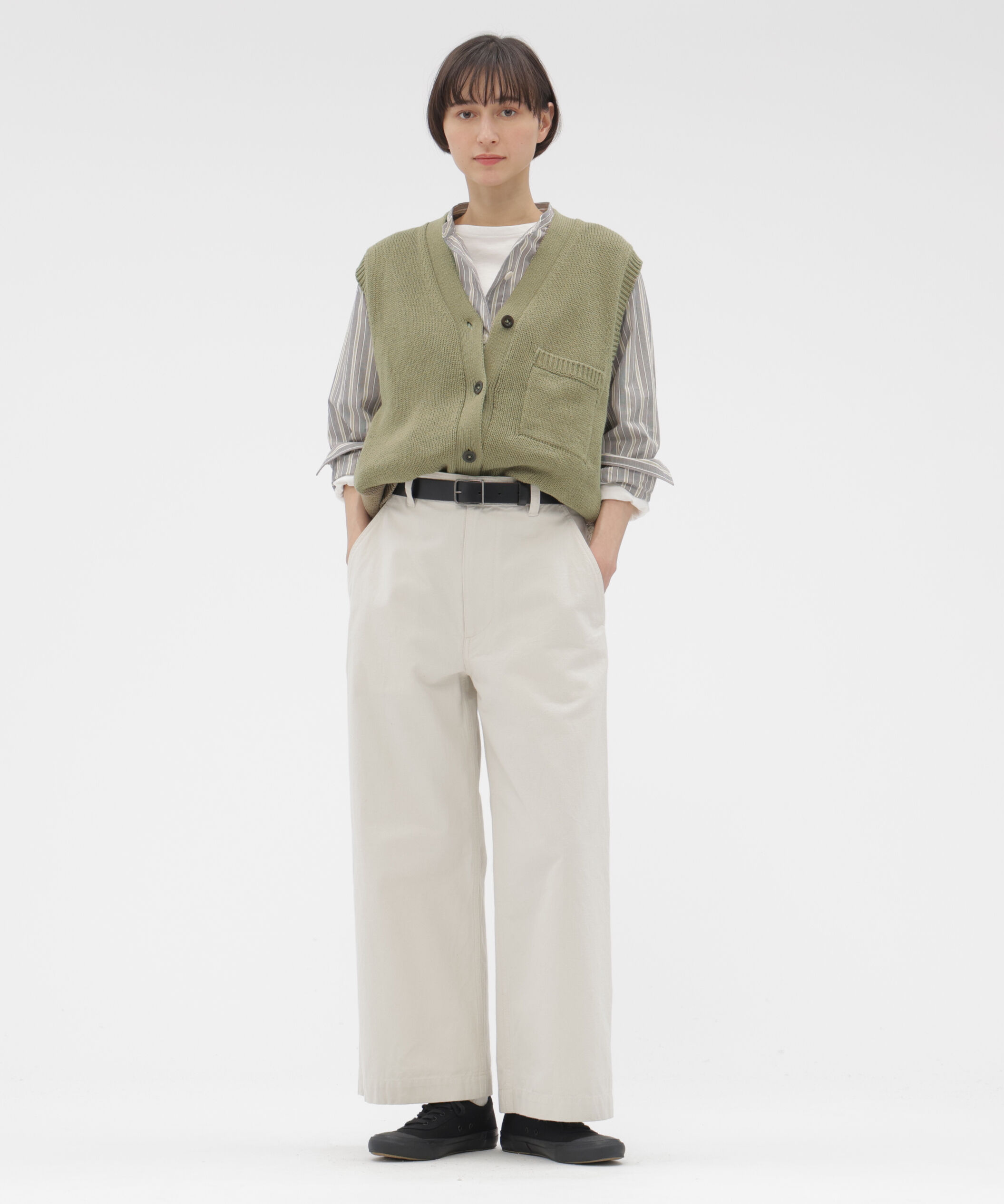 MHL.「RECYCLED COTTON KNITWEAR」|ニット・セーター|