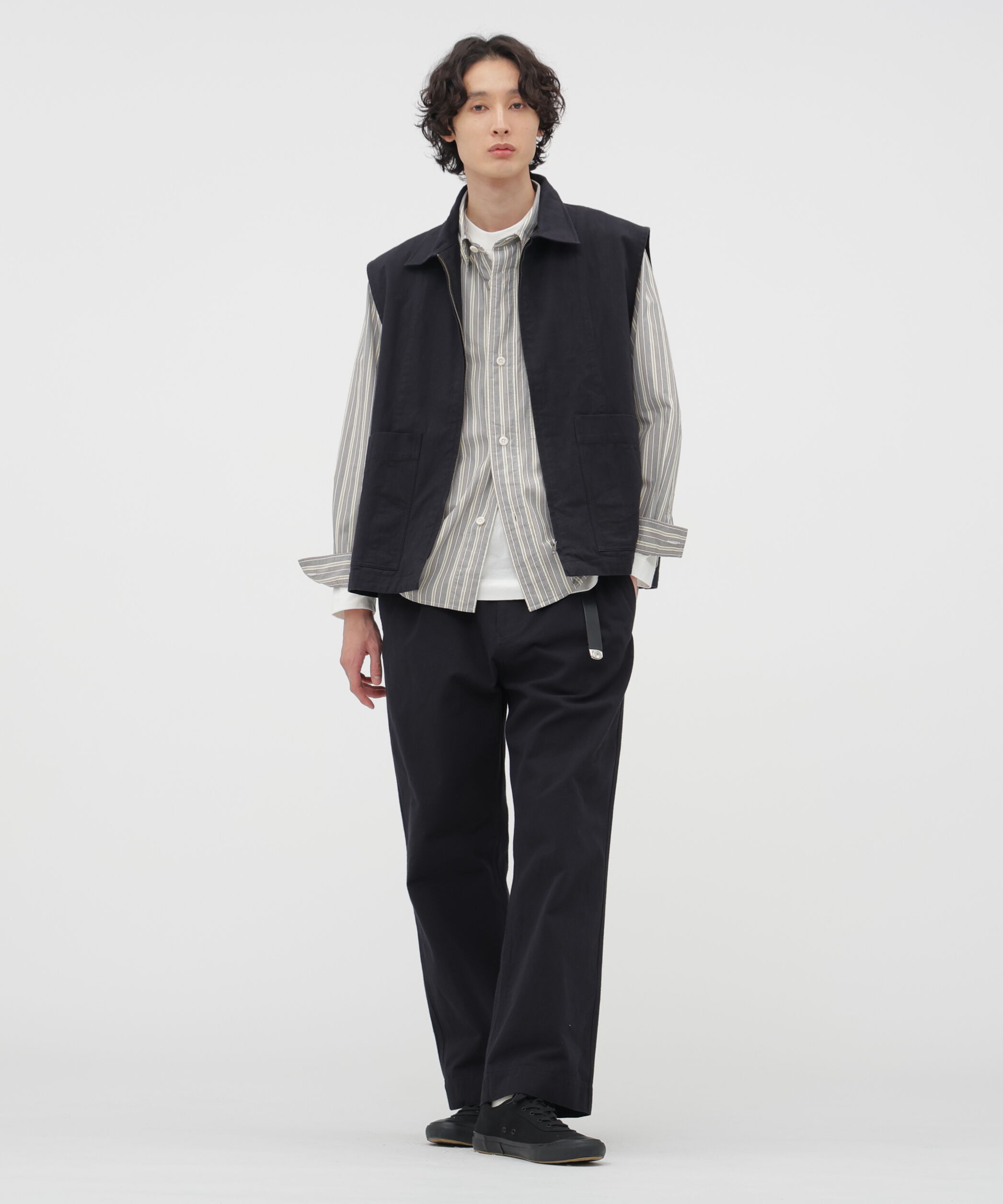 MHL.「FADED COTTON TWILL BLOUSON」|ブルゾン・スタジャン|