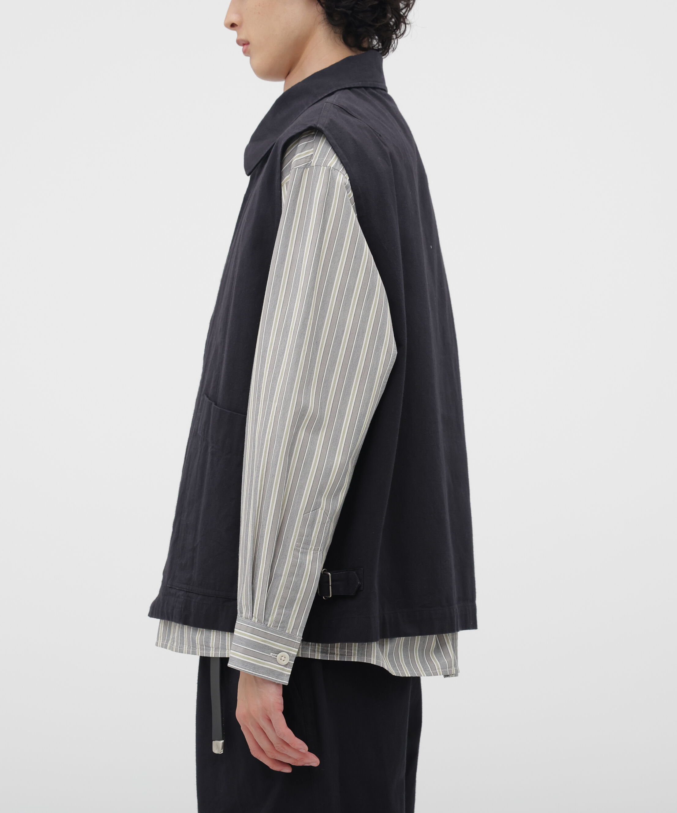 MHL.「FADED COTTON TWILL BLOUSON」|ブルゾン・スタジャン|