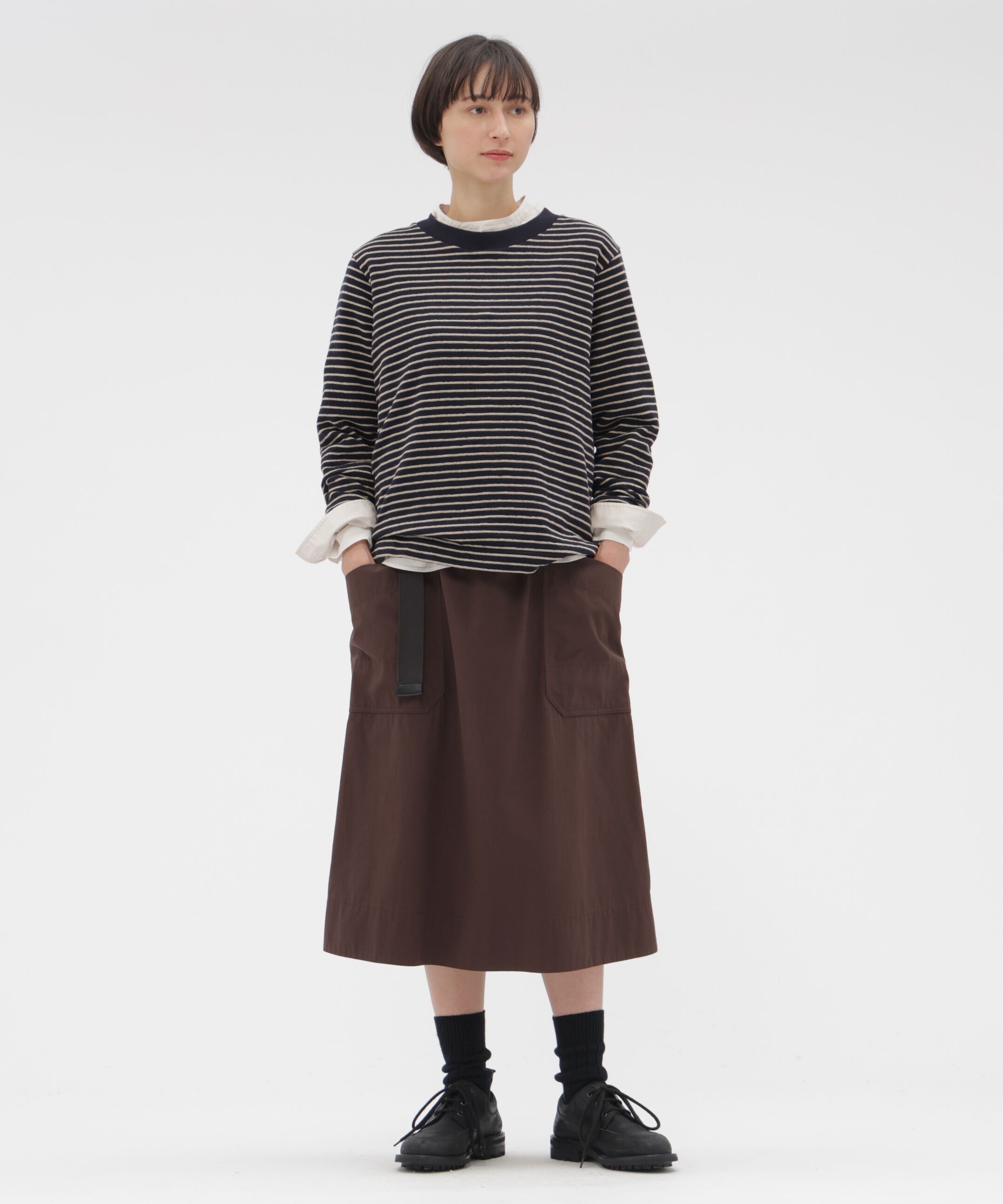 MHL.「COMPACT COTTON POPLIN SHIRT」|シャツ・ブラウス|