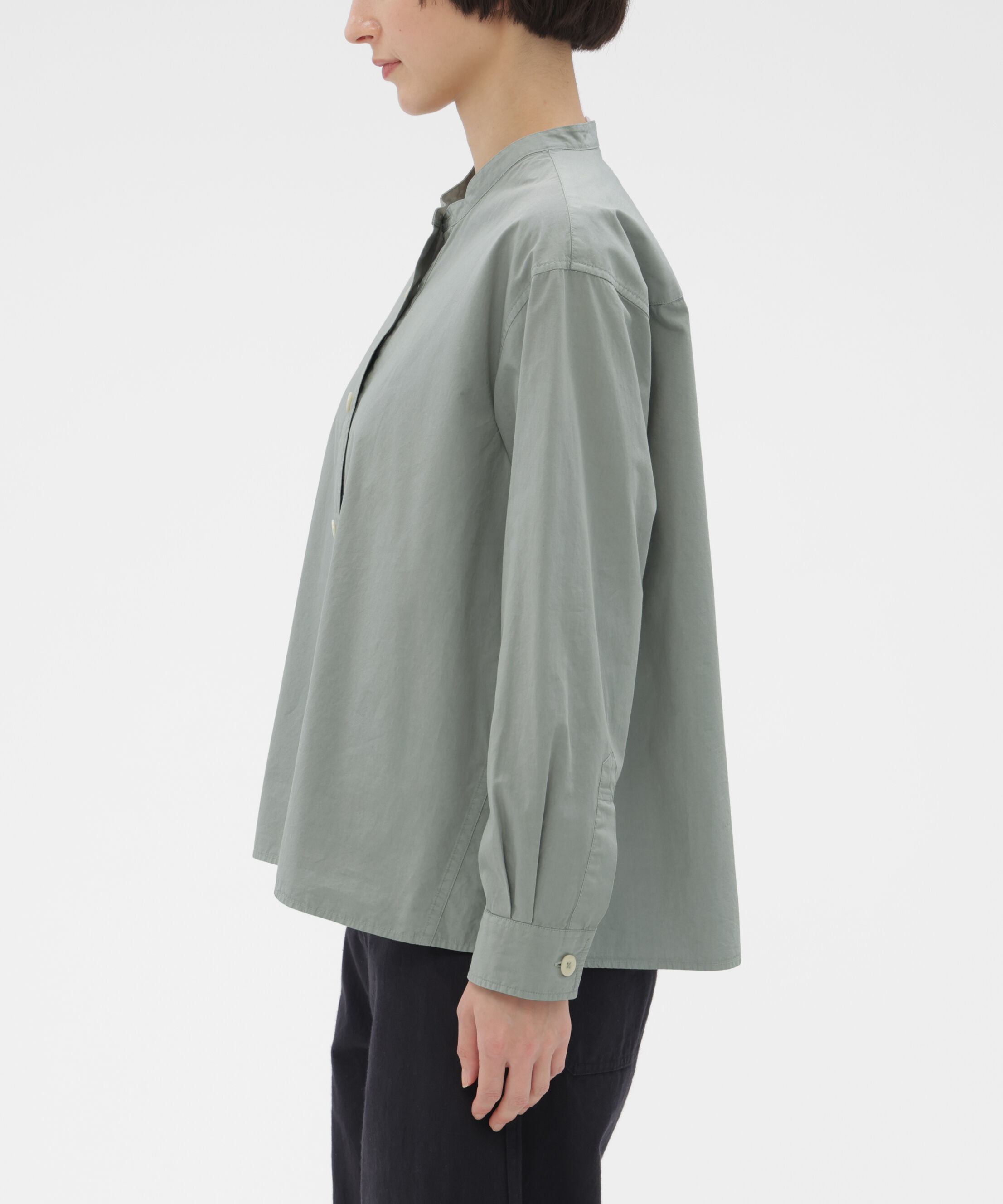 MHL.「COMPACT COTTON POPLIN SHIRT」|シャツ・ブラウス|