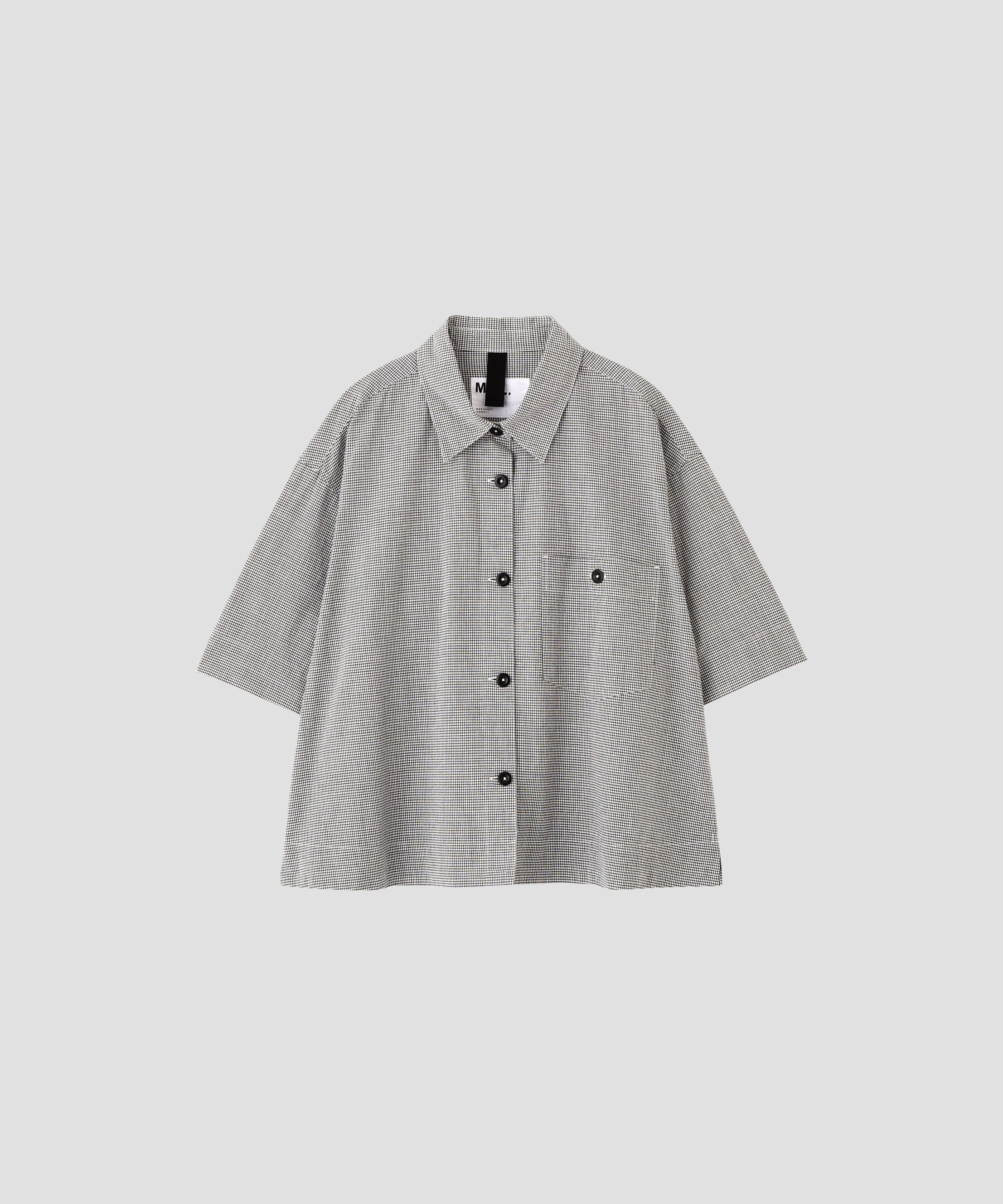 MHL.「TINY GINGHAM COTTON SHIRT」|シャツ・ブラウス|