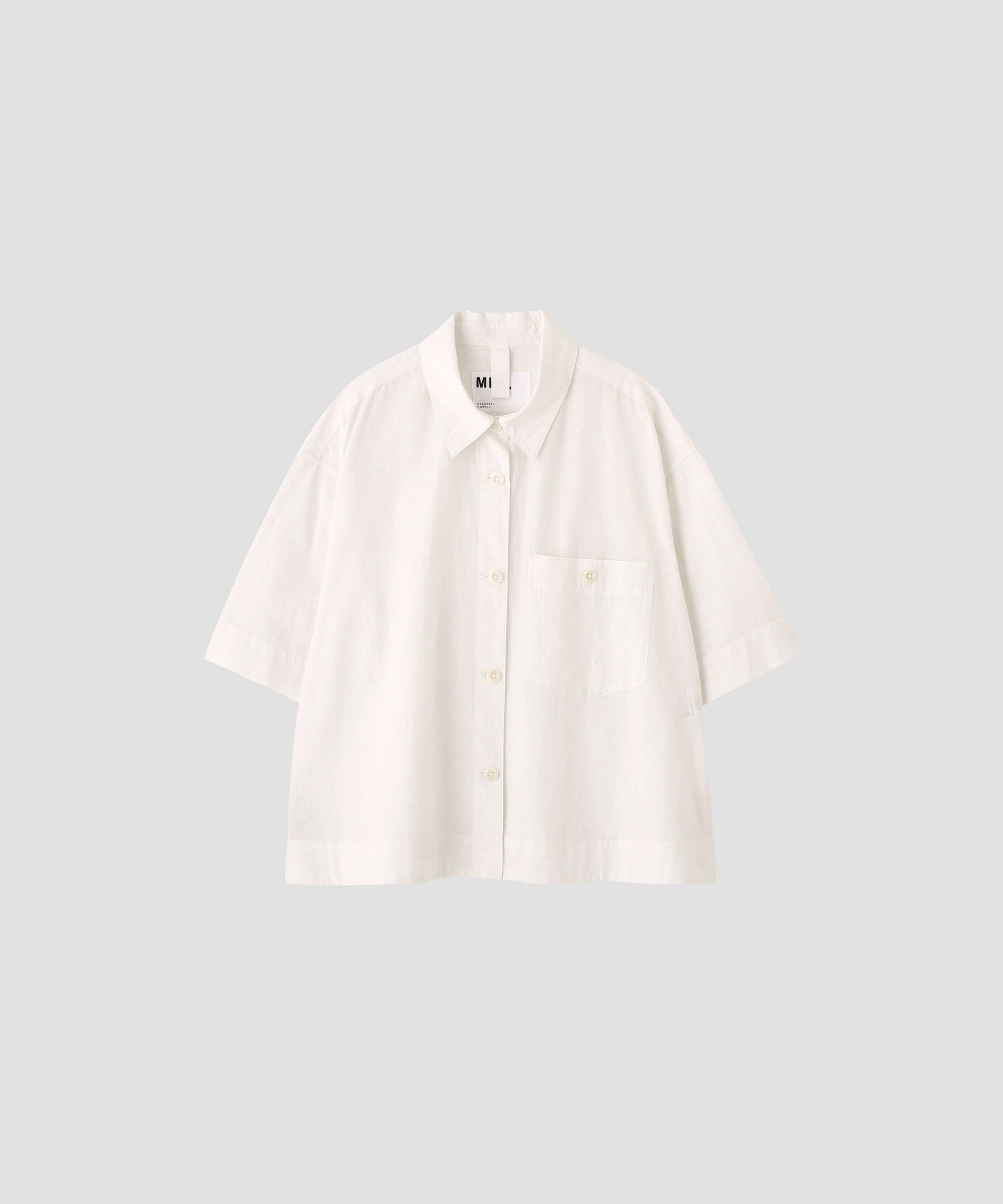 MHL.「TINY GINGHAM COTTON SHIRT」|シャツ・ブラウス|