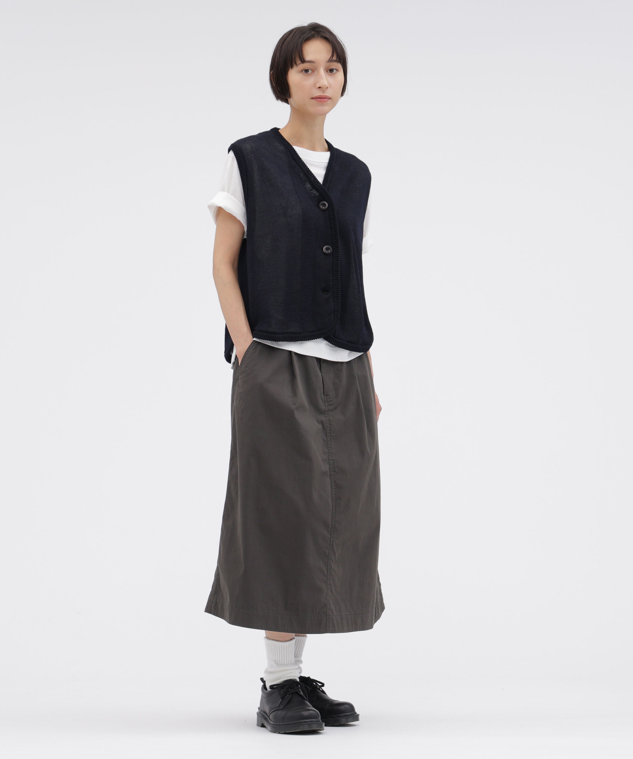 MHL.「COATED COTTON KNITWEAR」|ニット・セーター|