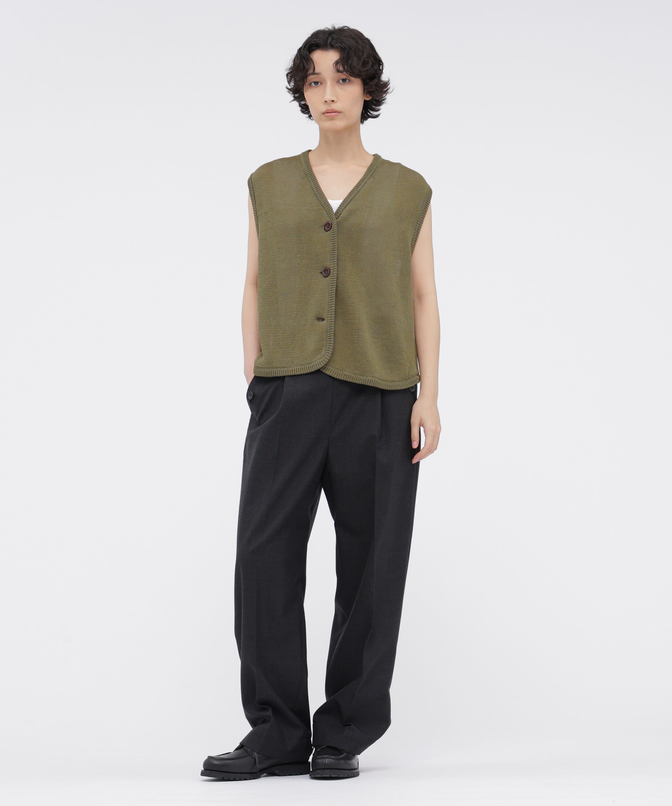 MHL.「COATED COTTON KNITWEAR」|ニット・セーター|