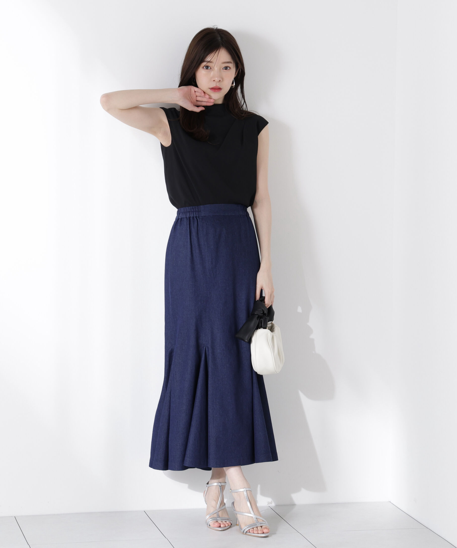 PROPORTION BODY DRESSING「楊柳アシメブラウス」|シャツ・ブラウス|