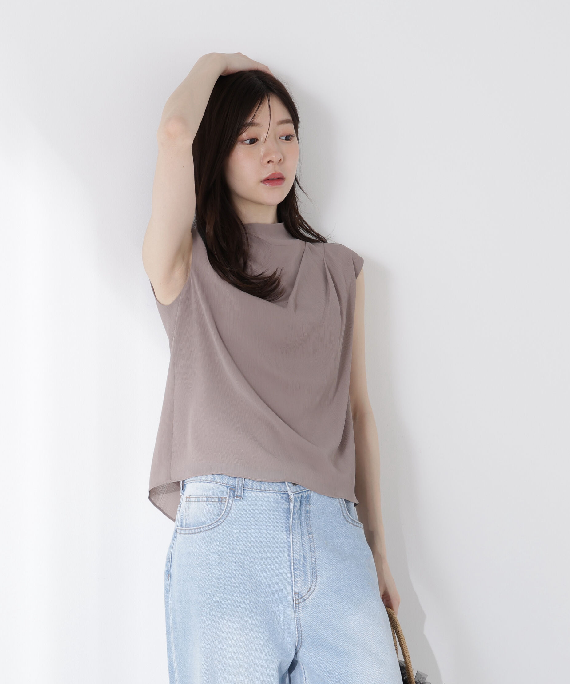 PROPORTION BODY DRESSING「楊柳アシメブラウス」|シャツ・ブラウス|