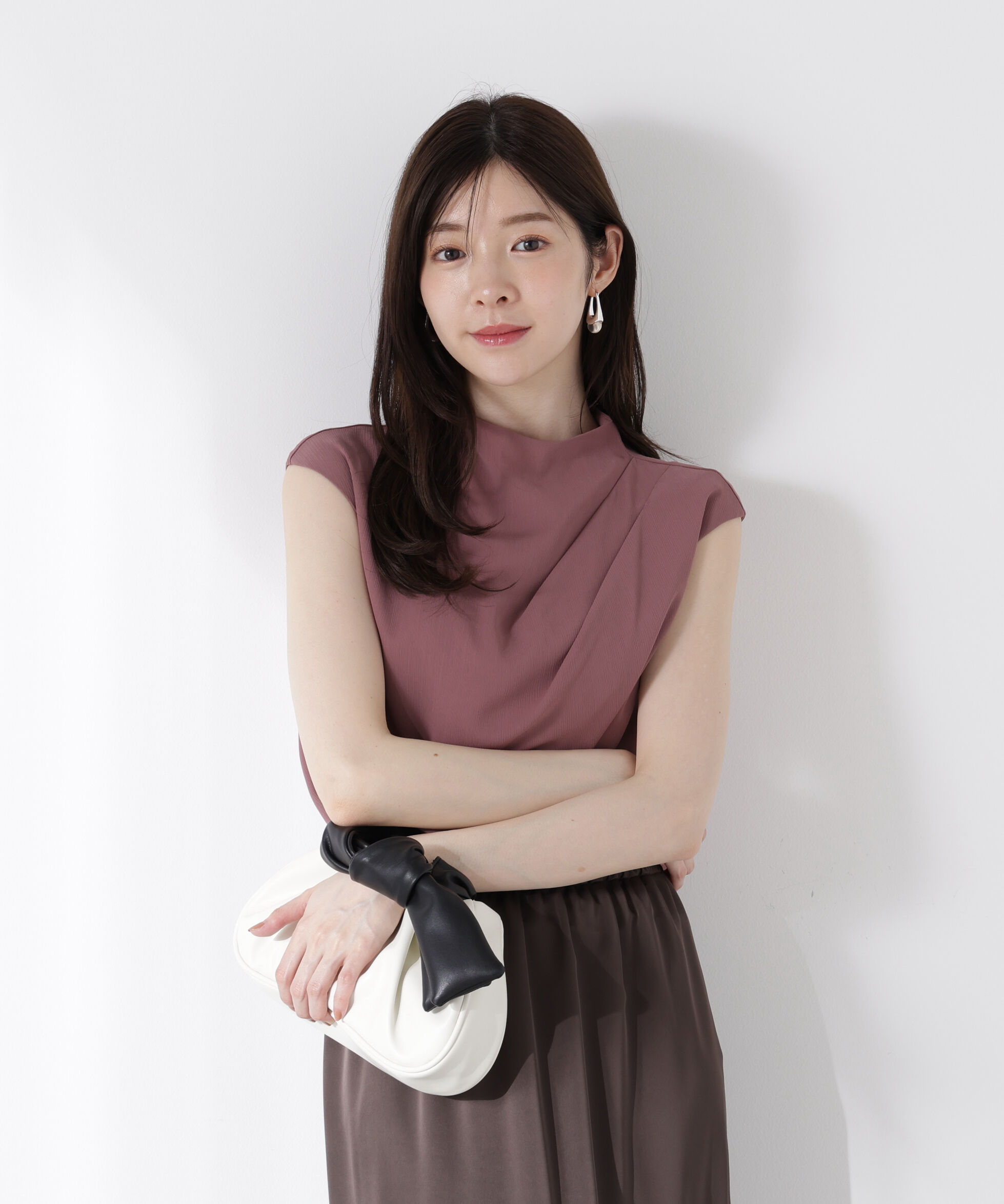 PROPORTION BODY DRESSING「楊柳アシメブラウス」|シャツ・ブラウス|