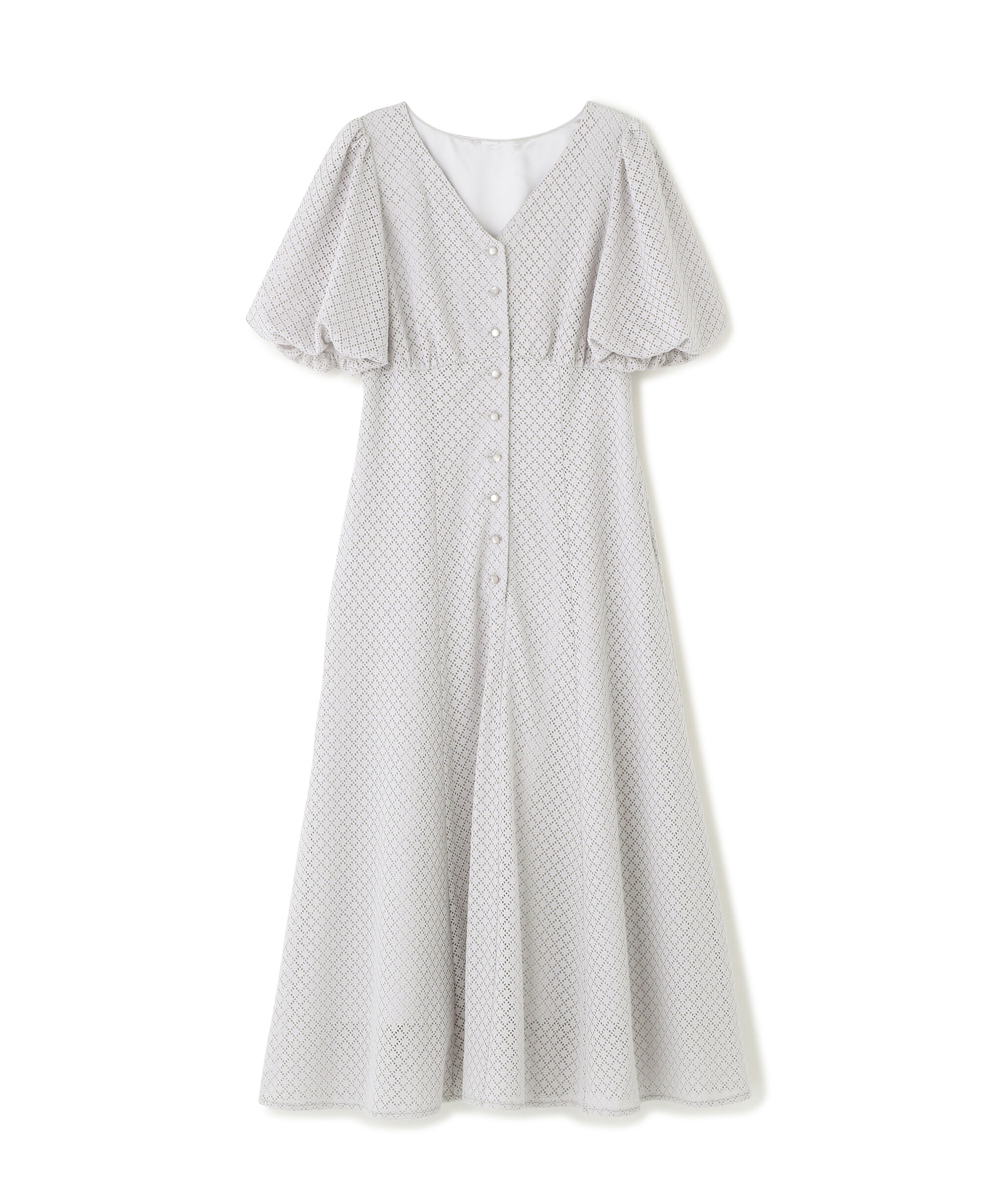 PROPORTION BODY DRESSING「パフスリーブフロント釦ワンピース 26SS」|ワンピース|