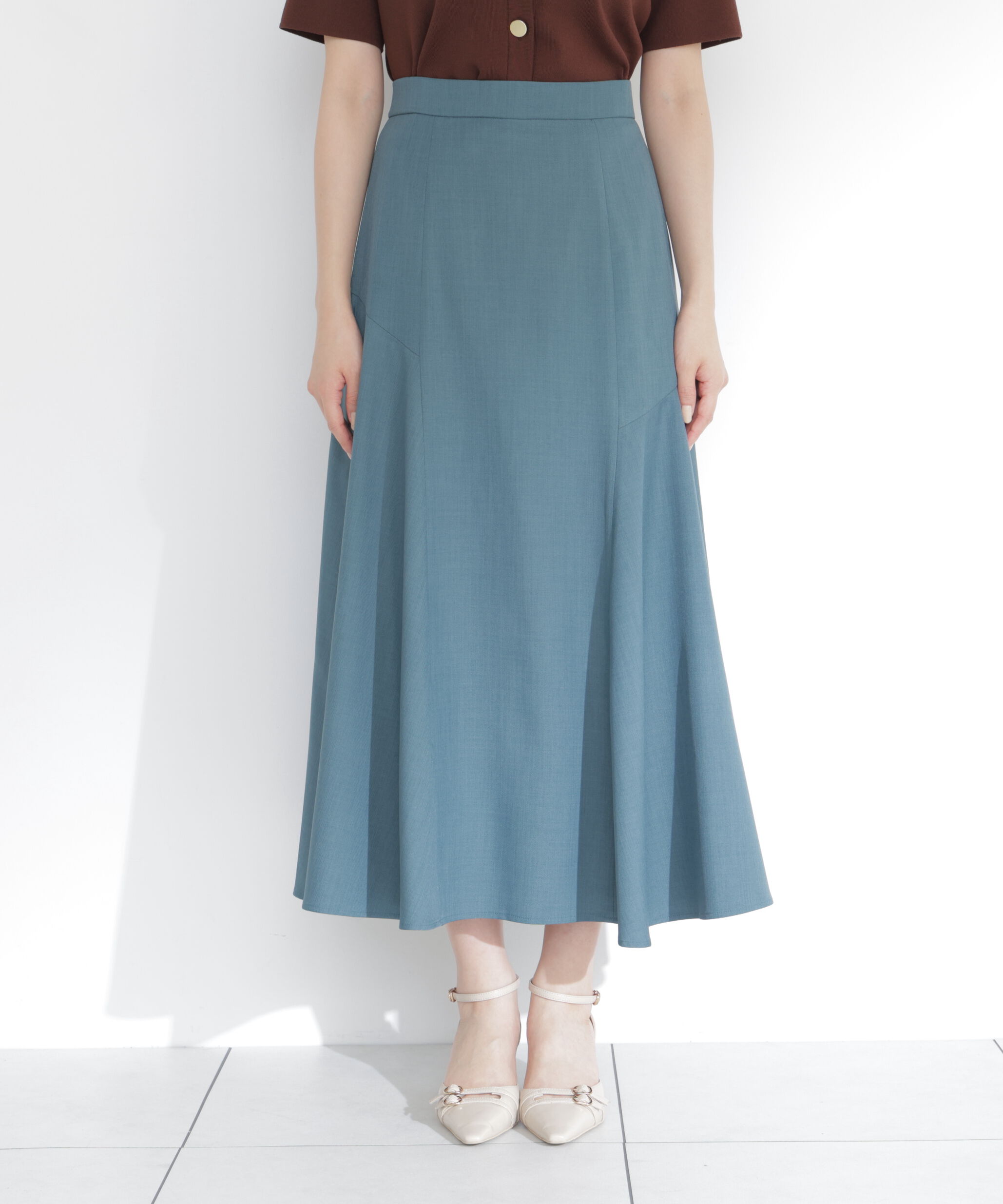 PROPORTION BODY DRESSING「アシメ切替スカート」|スカート|