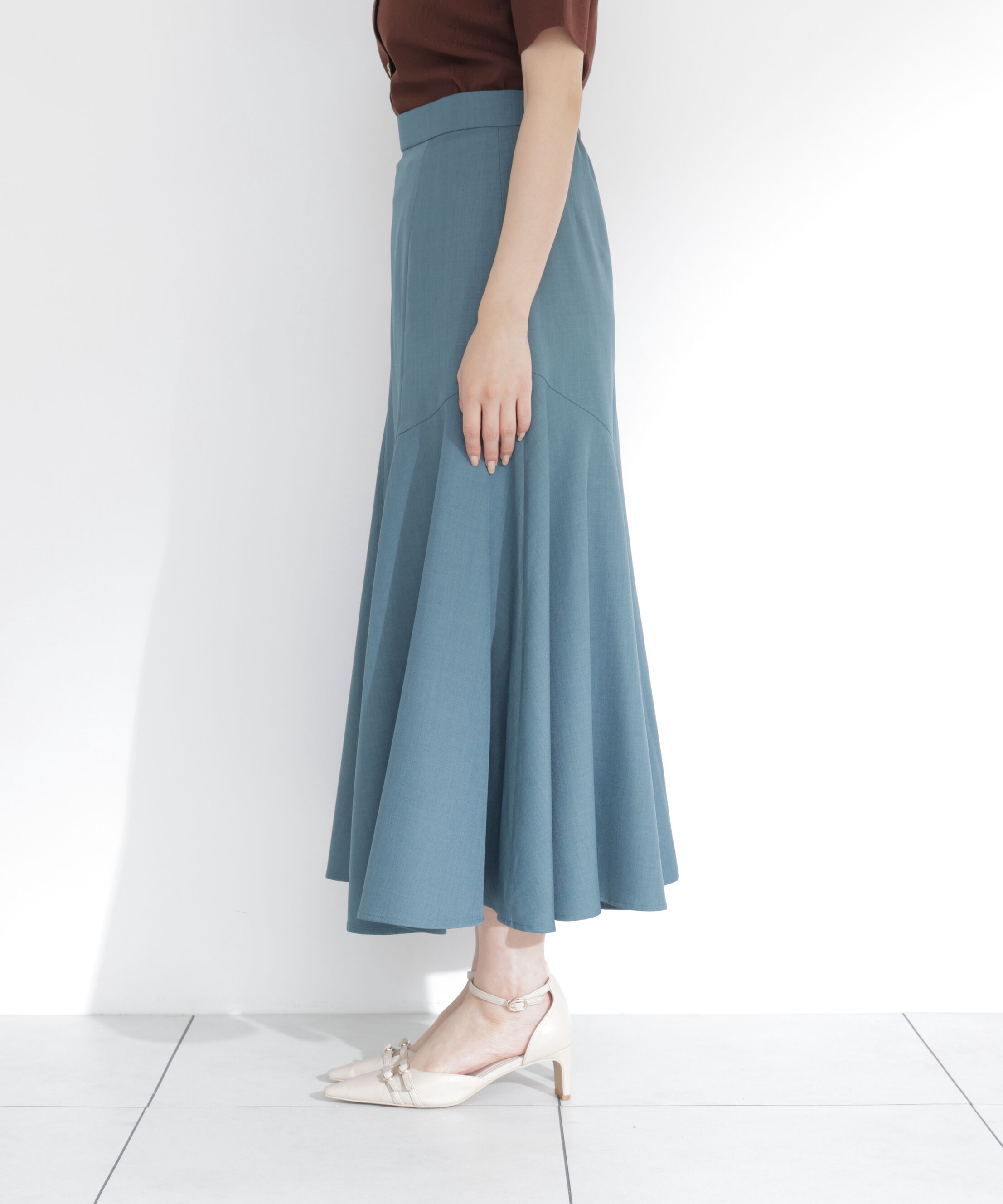 PROPORTION BODY DRESSING「アシメ切替スカート」|スカート|