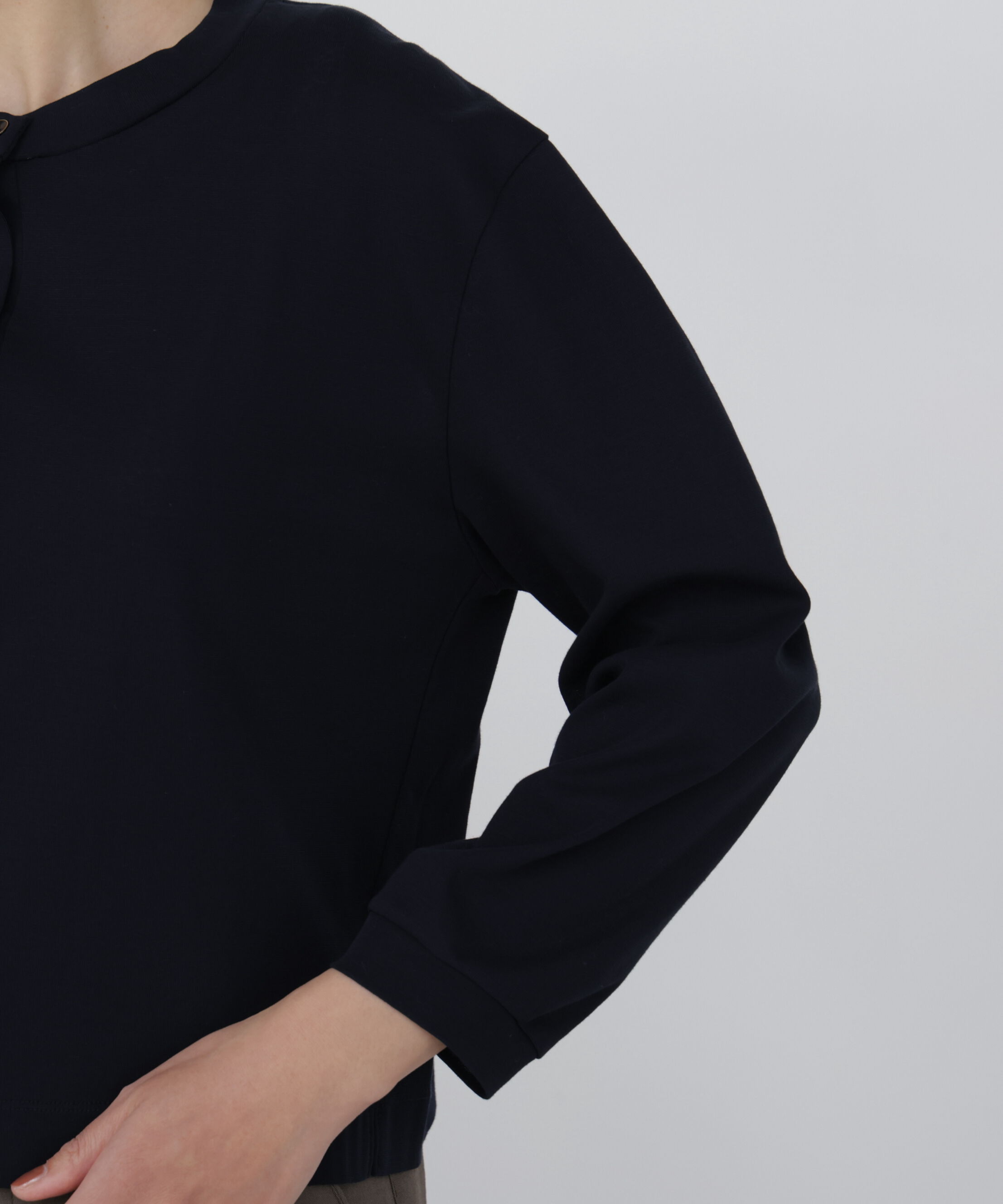 「◆《接触冷感 / 洗える》 フィンリーフライスカットソーカーディガン」|Tシャツ・カットソー|