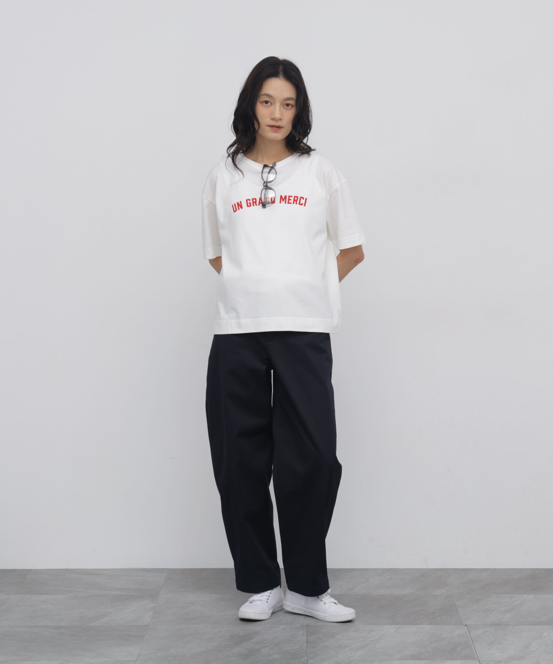  「◆フロッキープリントクルーネックＴシャツ」|Tシャツ・カットソー|