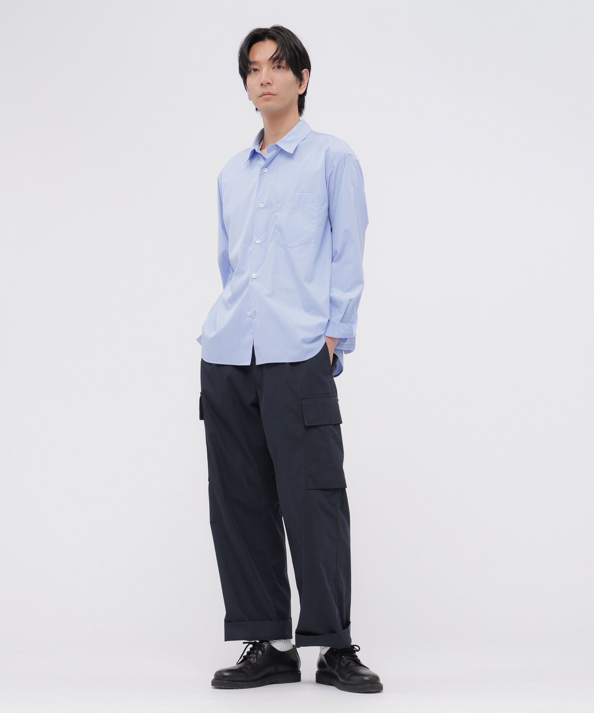 MARGARET HOWELL「COMPACT COTTON END ON END SHIRT」|シャツ・ブラウス|