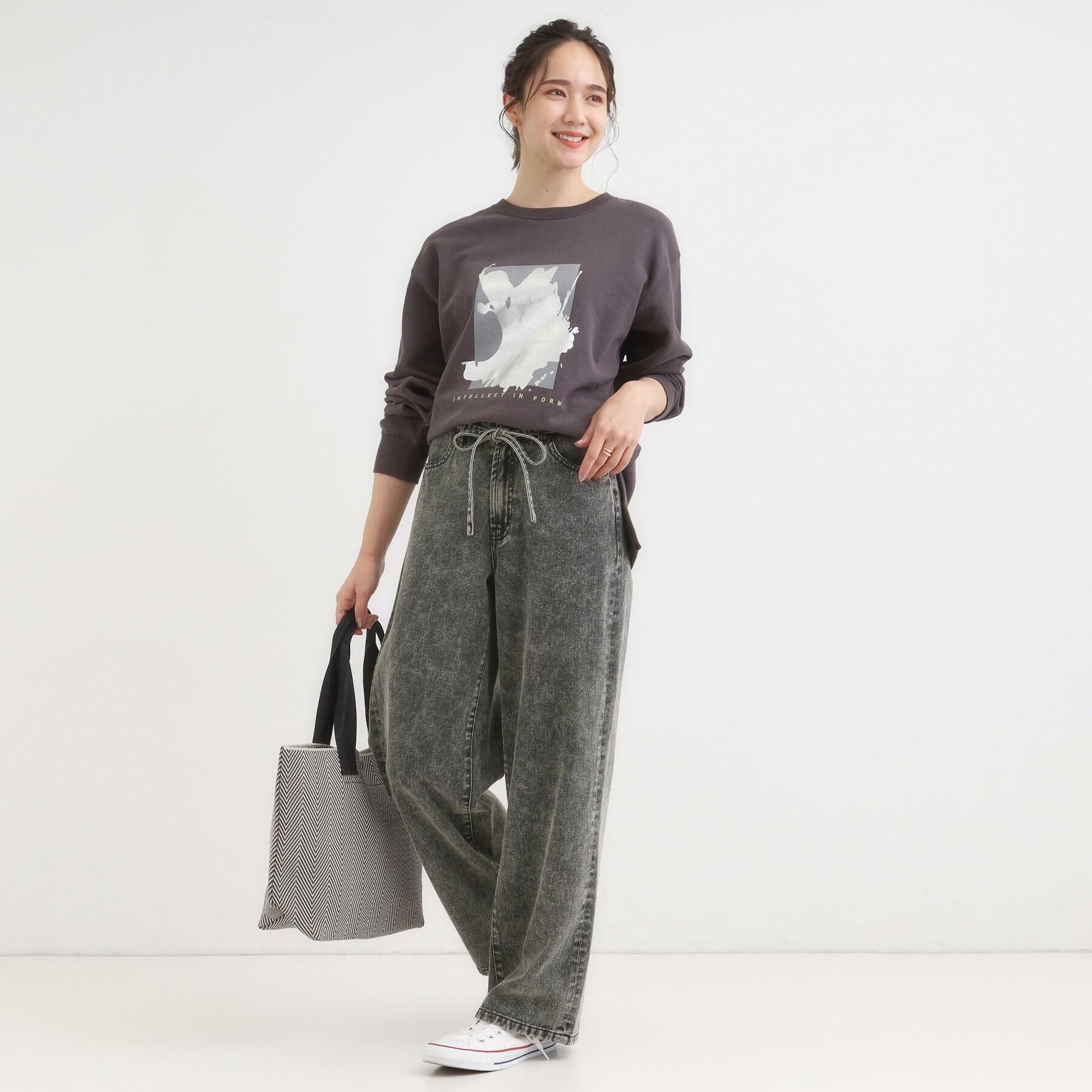 SHOO･LA･RUE「グラフィックアソート裏毛スウェット」|パーカー|