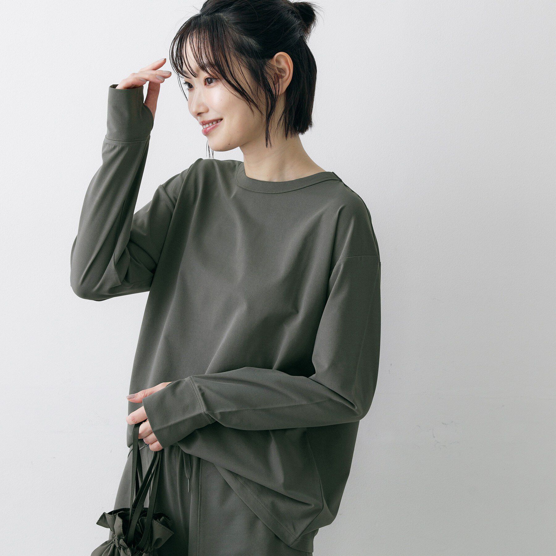 Dessin「【吸水速乾/UVカット】ラッシュガード ロングTシャツ」|Tシャツ・カットソー|