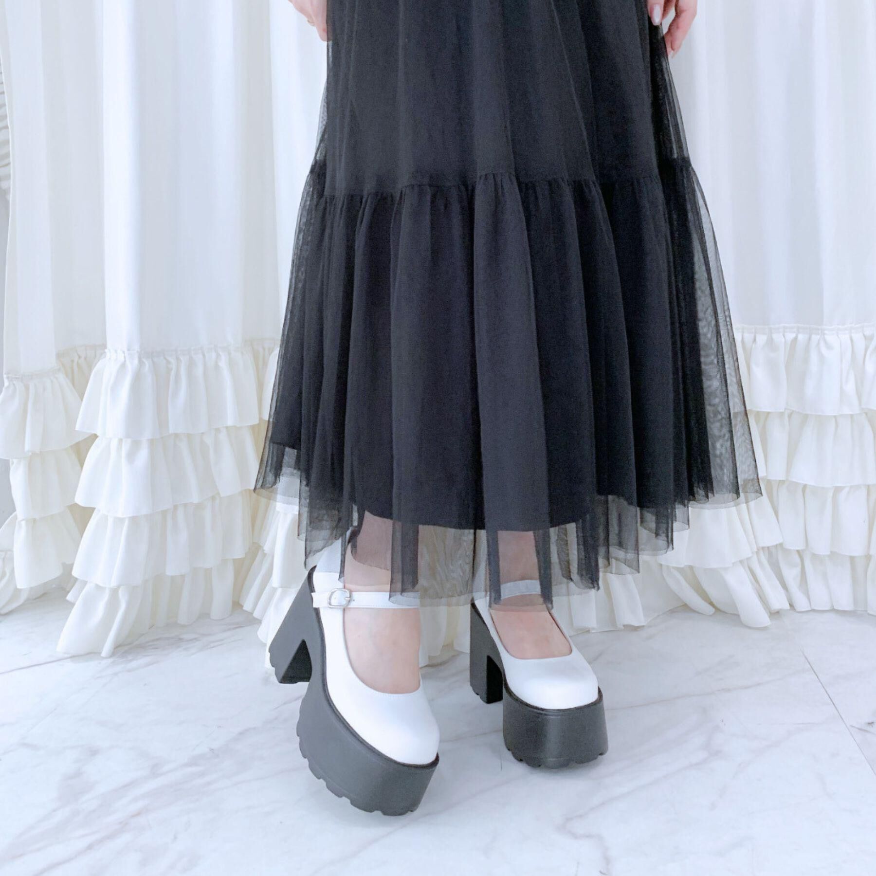 csT&P「厚底ワンストラップパンプス」|パンプス|