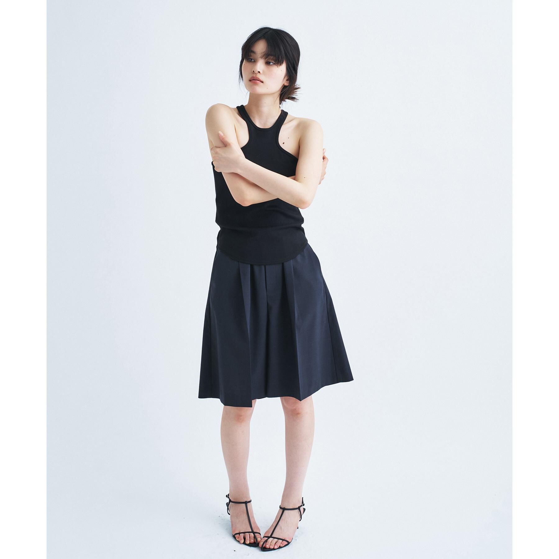 CODE A「【Re】【Cup-in】design cut tank」|キャミソール|