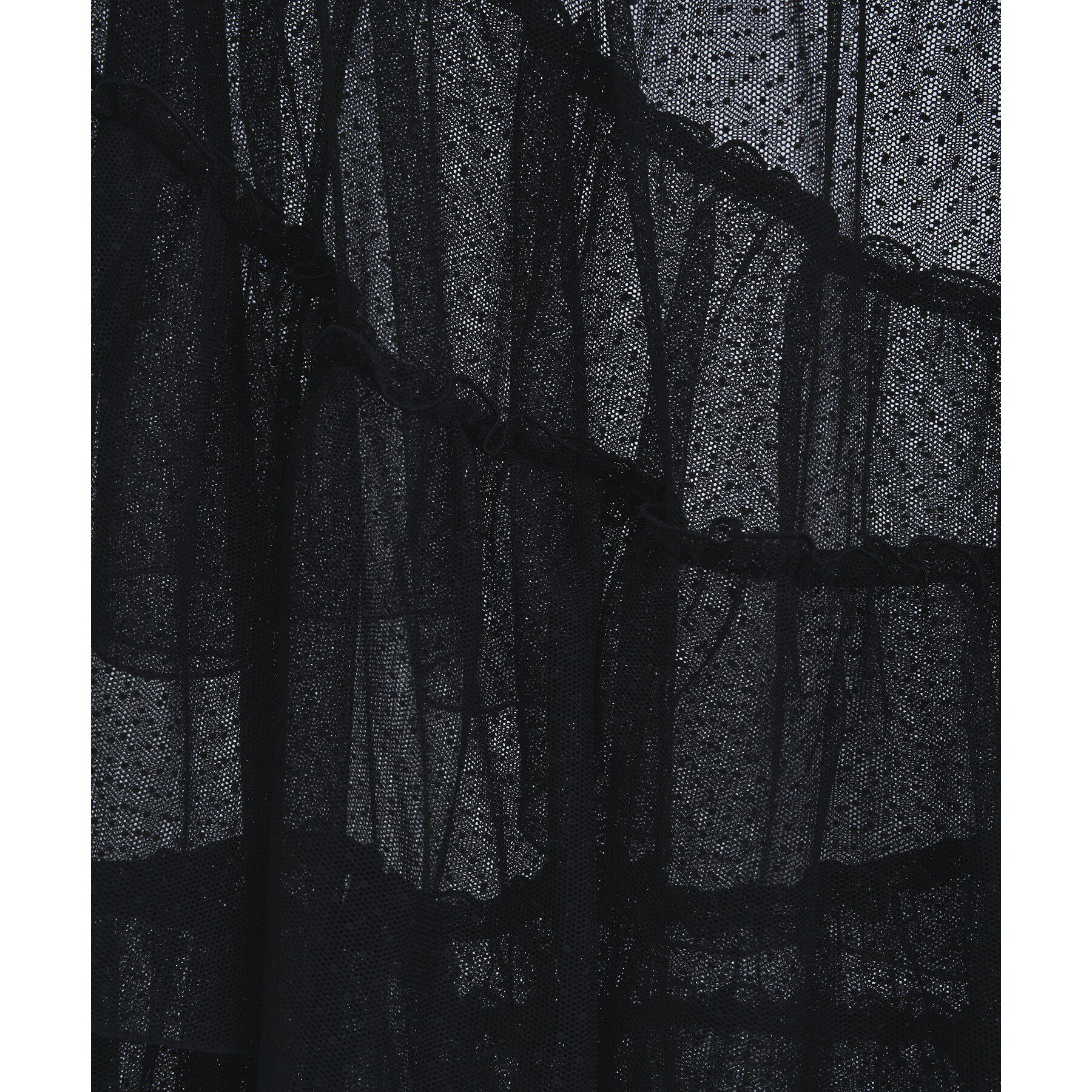 CODE A「M dramatic dot tulle skirt」|スカート|