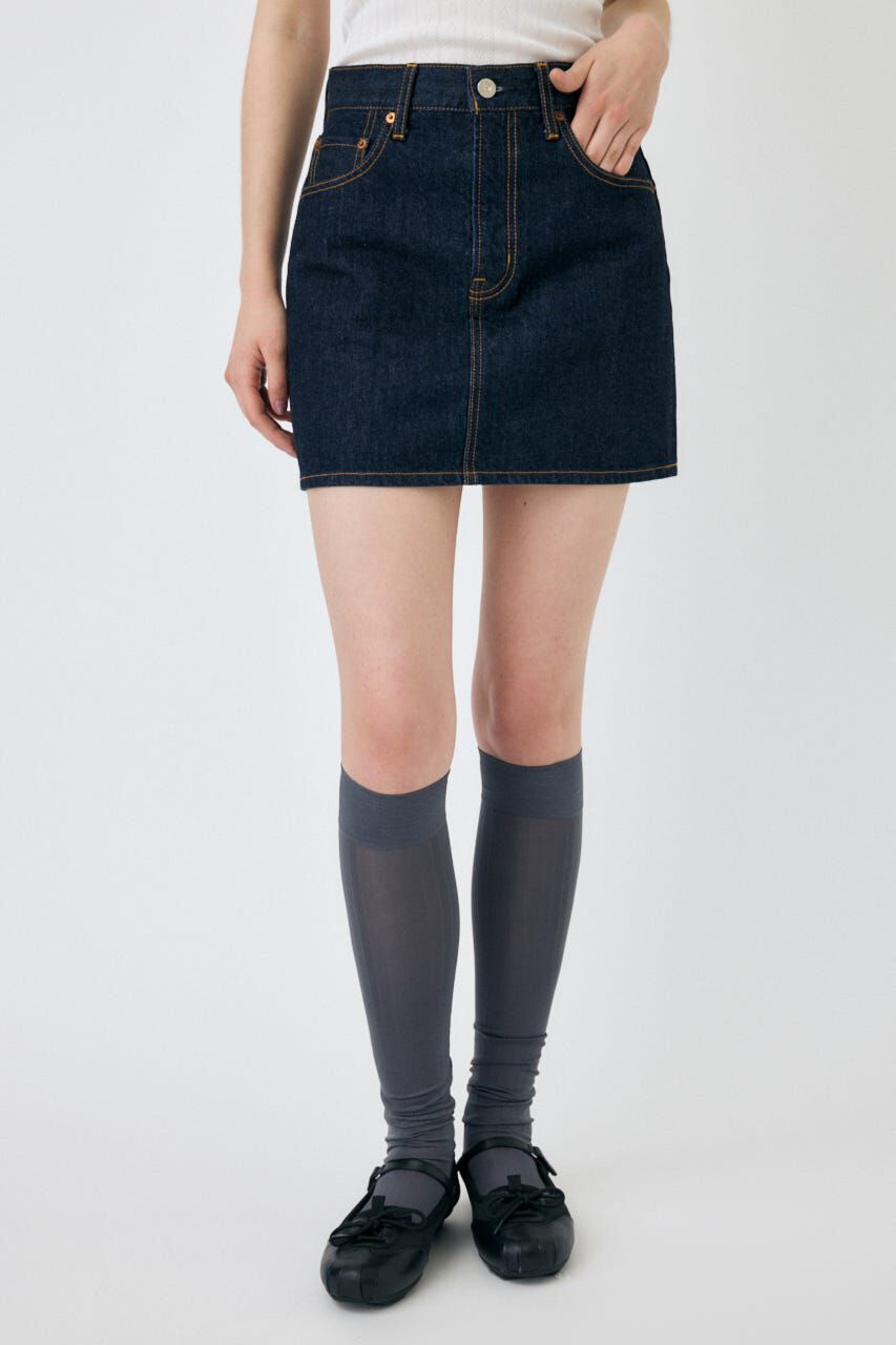 MOUSSY「DENIM ミニスカート」|スカート|