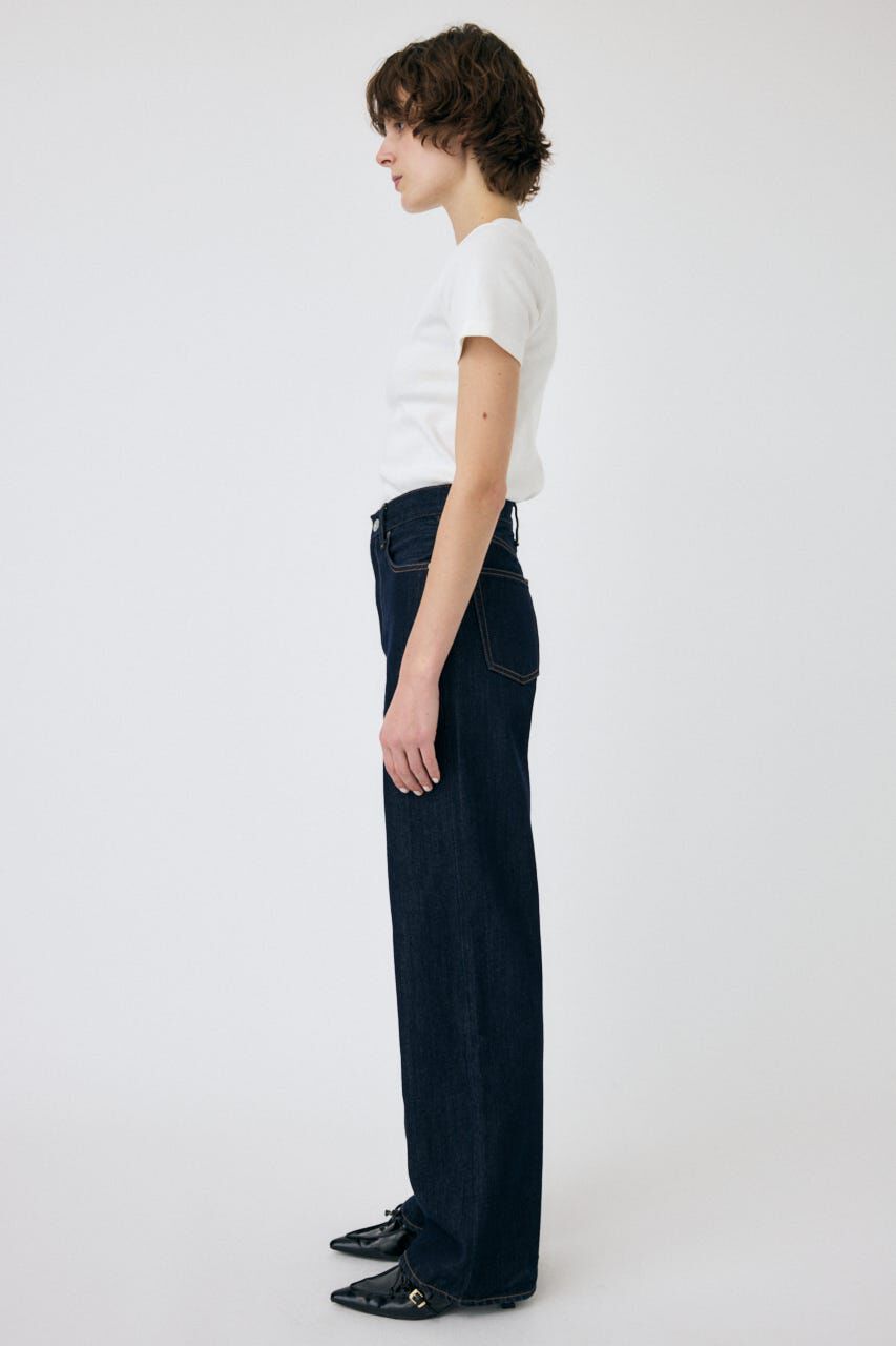 MOUSSY「HIGH WAIST STRAIGHT」|デニム|