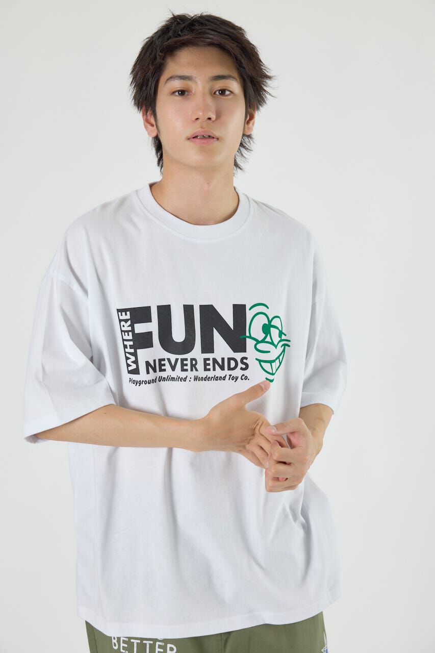 RODEO CROWNS「FACE Tシャツ」|Tシャツ・カットソー|WHT