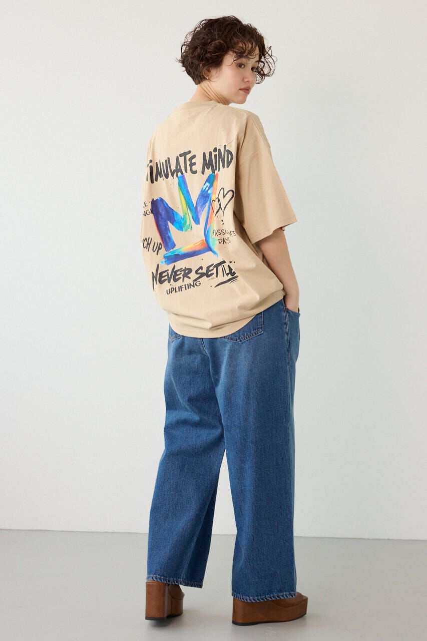 RODEO CROWNS「レインボーインクプリントTシャツ」|Tシャツ・カットソー|