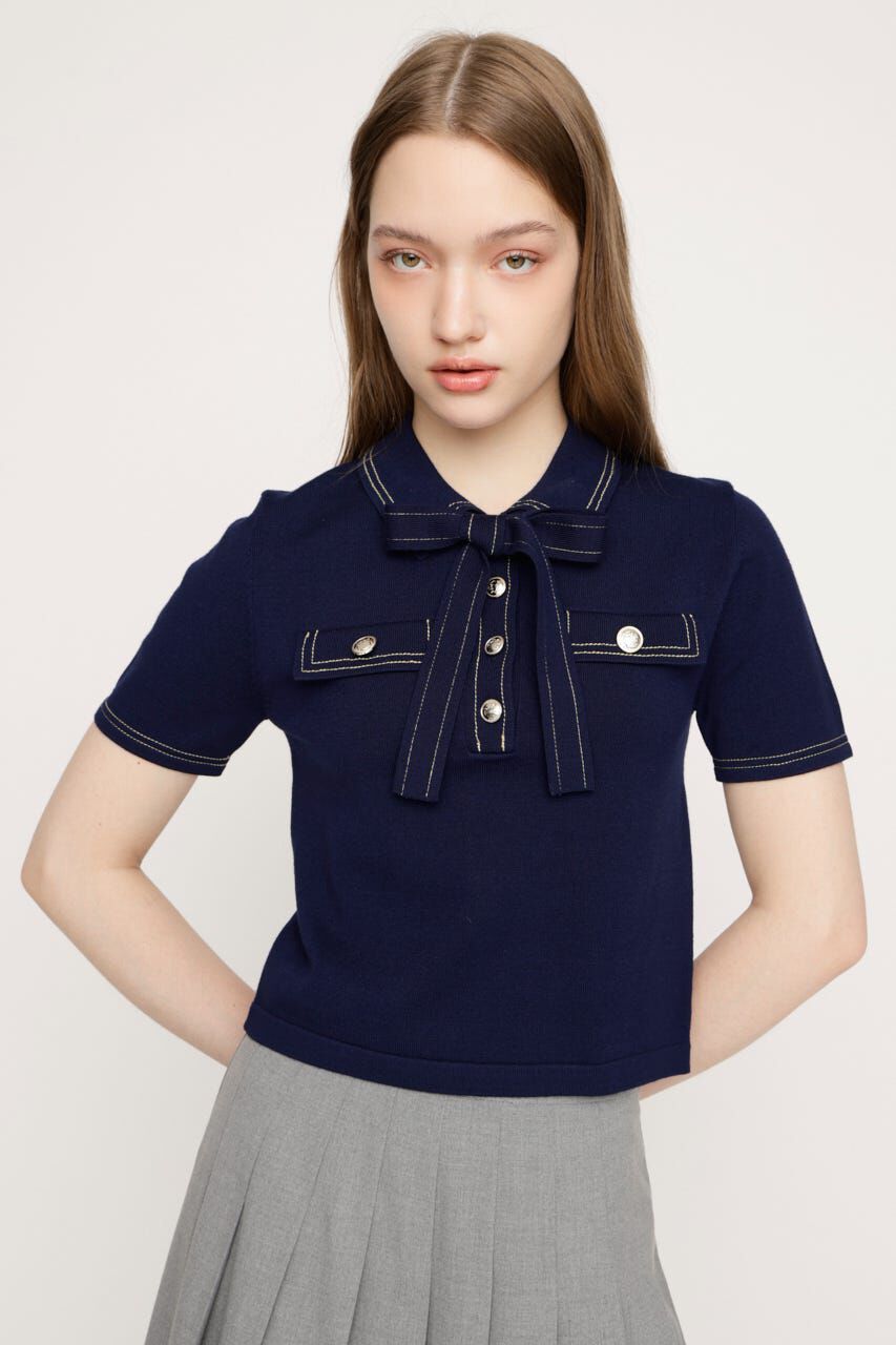 SLY「STICH COMPACT KNIT トップス」|ニット・セーター|