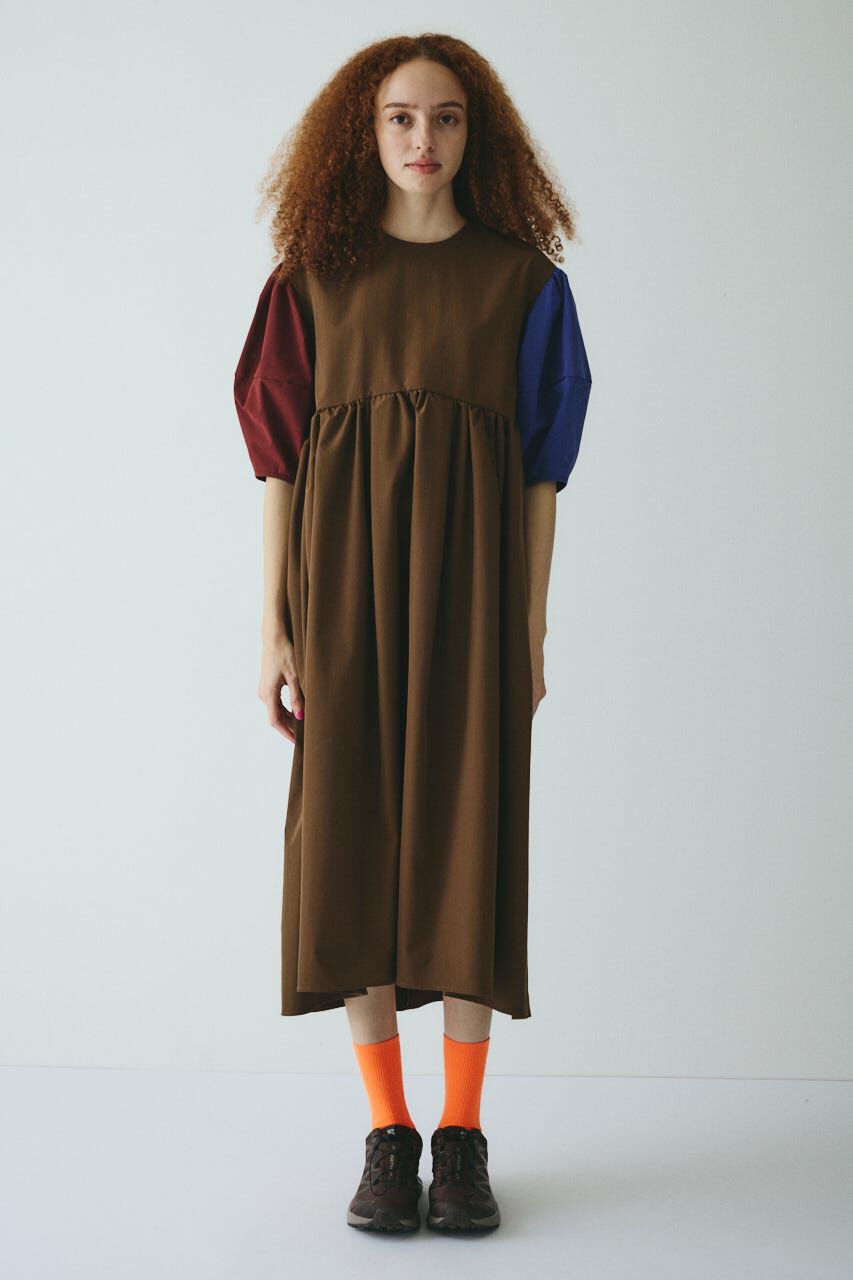 HeRIN.CYE「Many gathered one piece」|ワンピース|柄BRN5