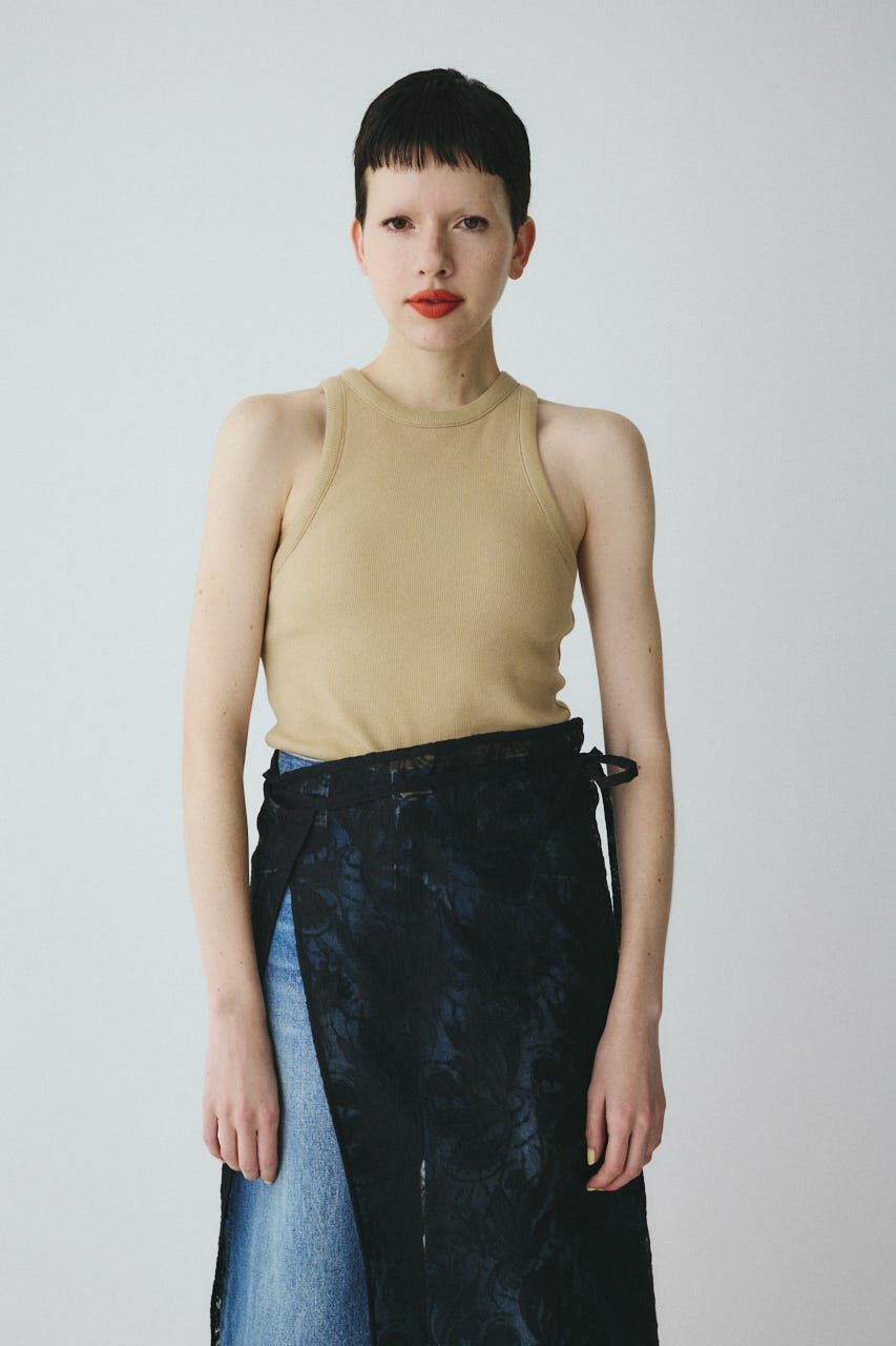 HeRIN.CYE「Lace wrap skirt」|スカート|