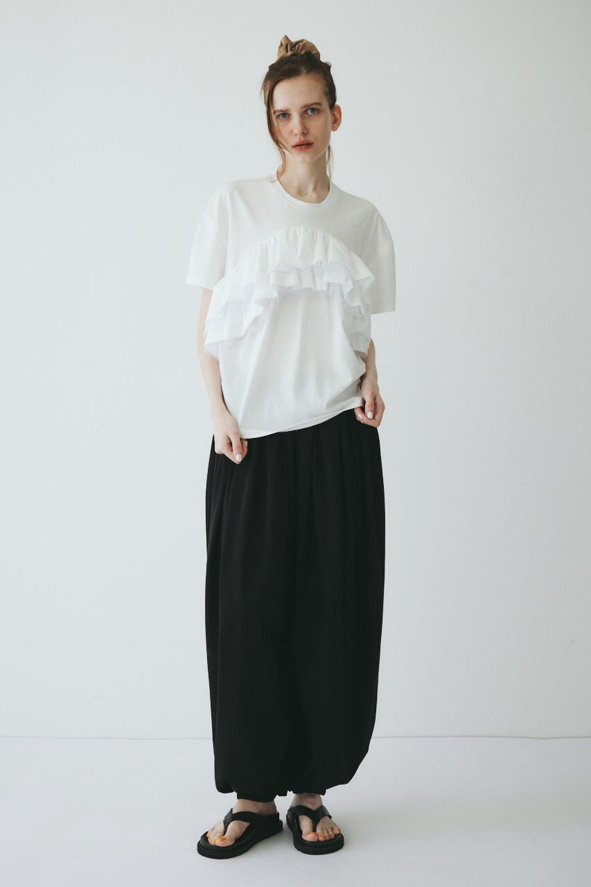 HeRIN.CYE「A line ruffle tops」|Tシャツ・カットソー|