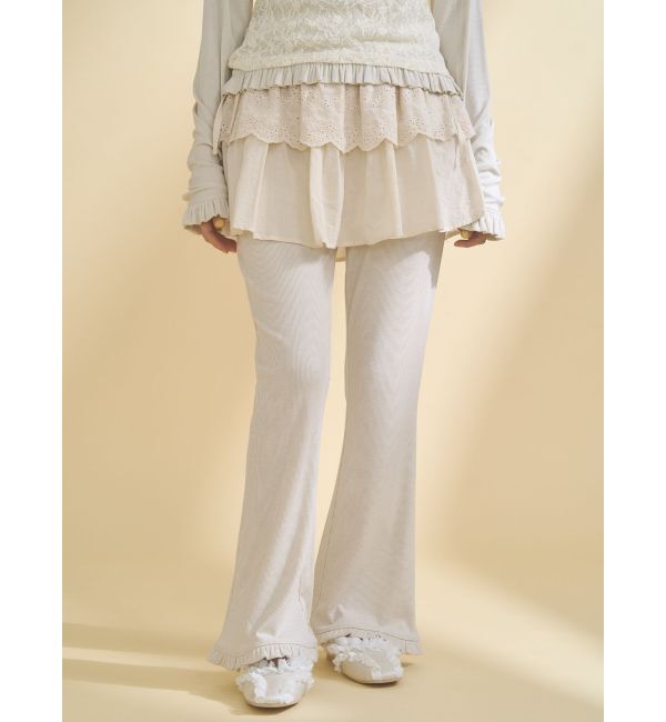 merry jenny「lace skirt flare pants」|その他|