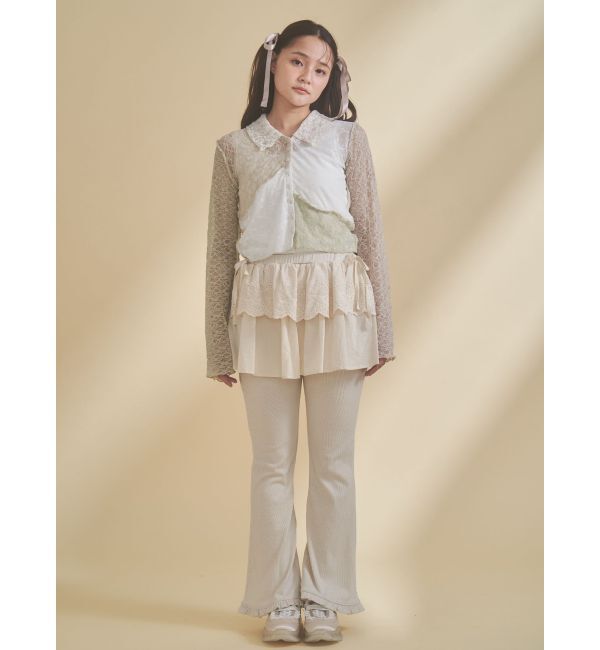 merry jenny「lace skirt flare pants」|その他|
