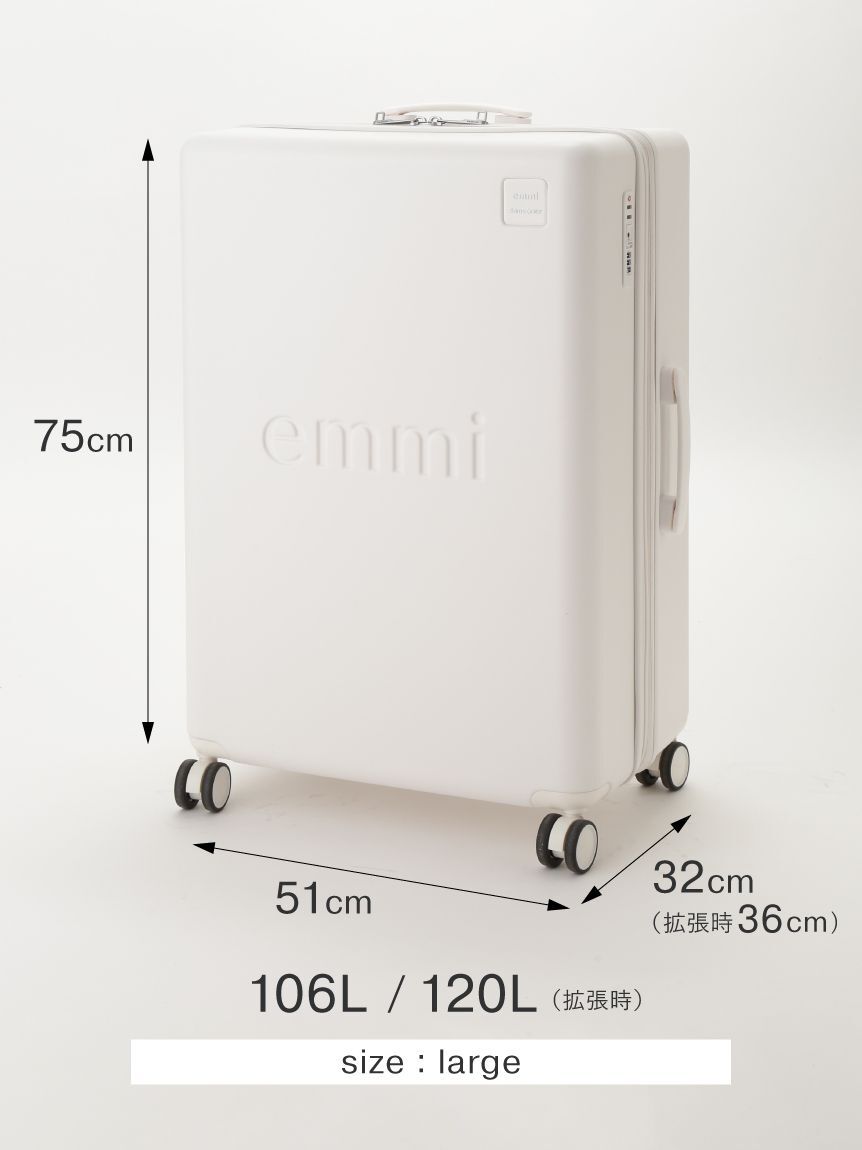 emmi atelier「【emmi&times;Samsonite】スピナー75」|キャリーケース|