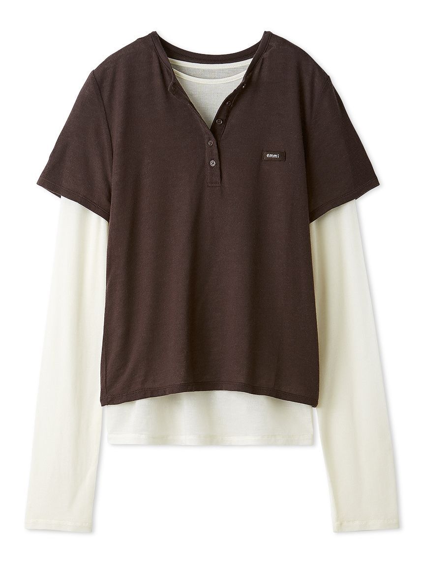 emmi atelier「レイヤードカットソー」|Tシャツ・カットソー|BRW