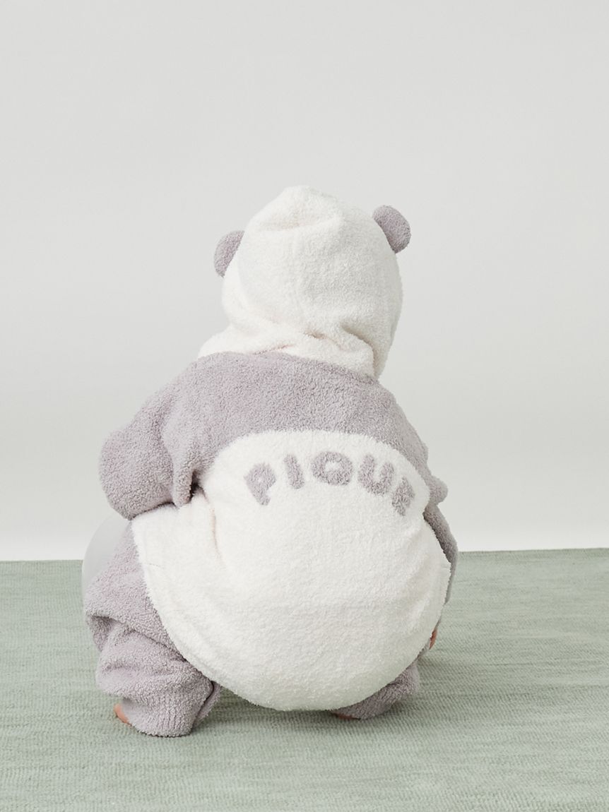 GELATO PIQUE KIDS & BABY「【限定カラーあり】【BABY】パウダーアニマルロンパース」|ロンパース|