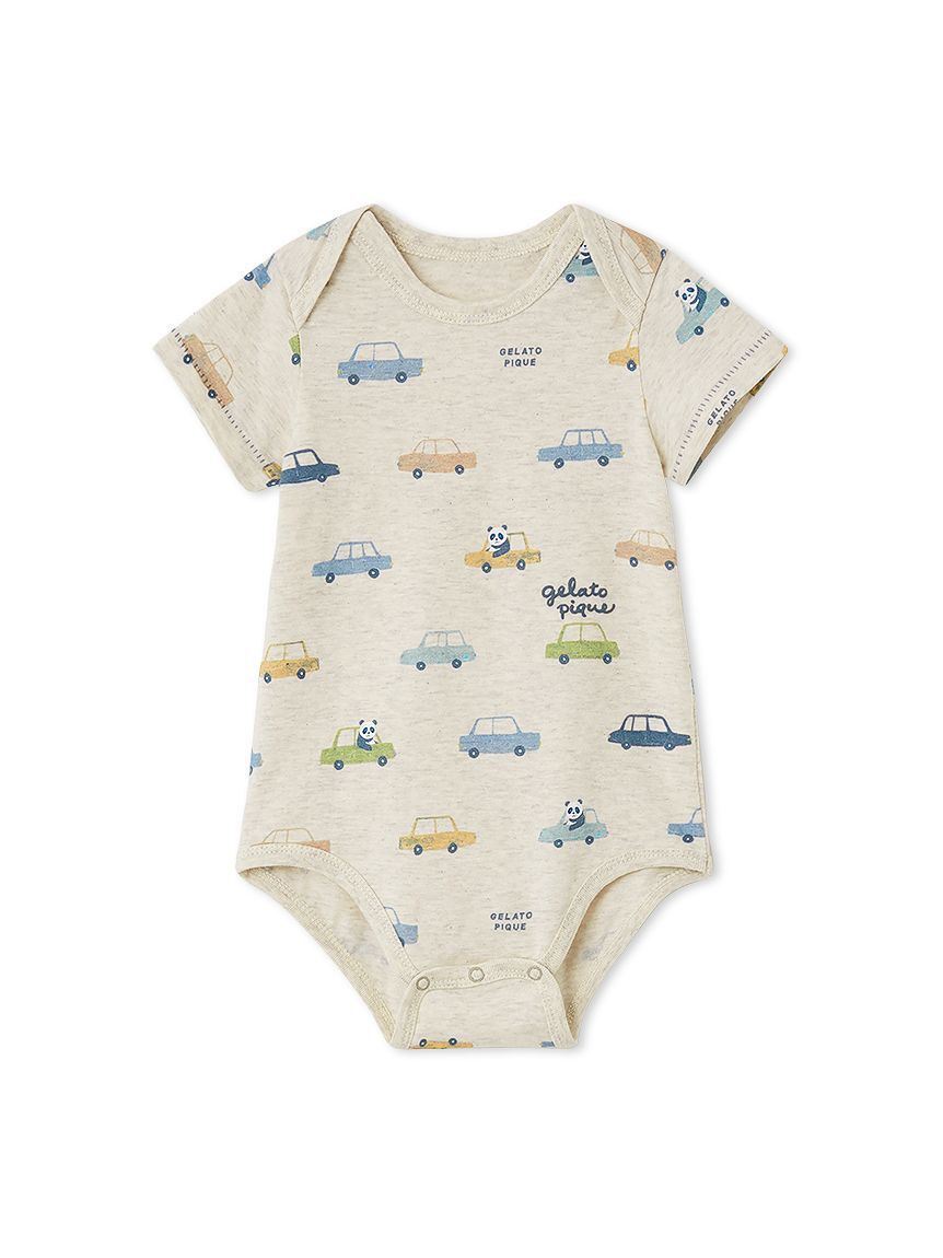 GELATO PIQUE KIDS & BABY「【BABY】半袖ボディスーツ」|ロンパース|GRY