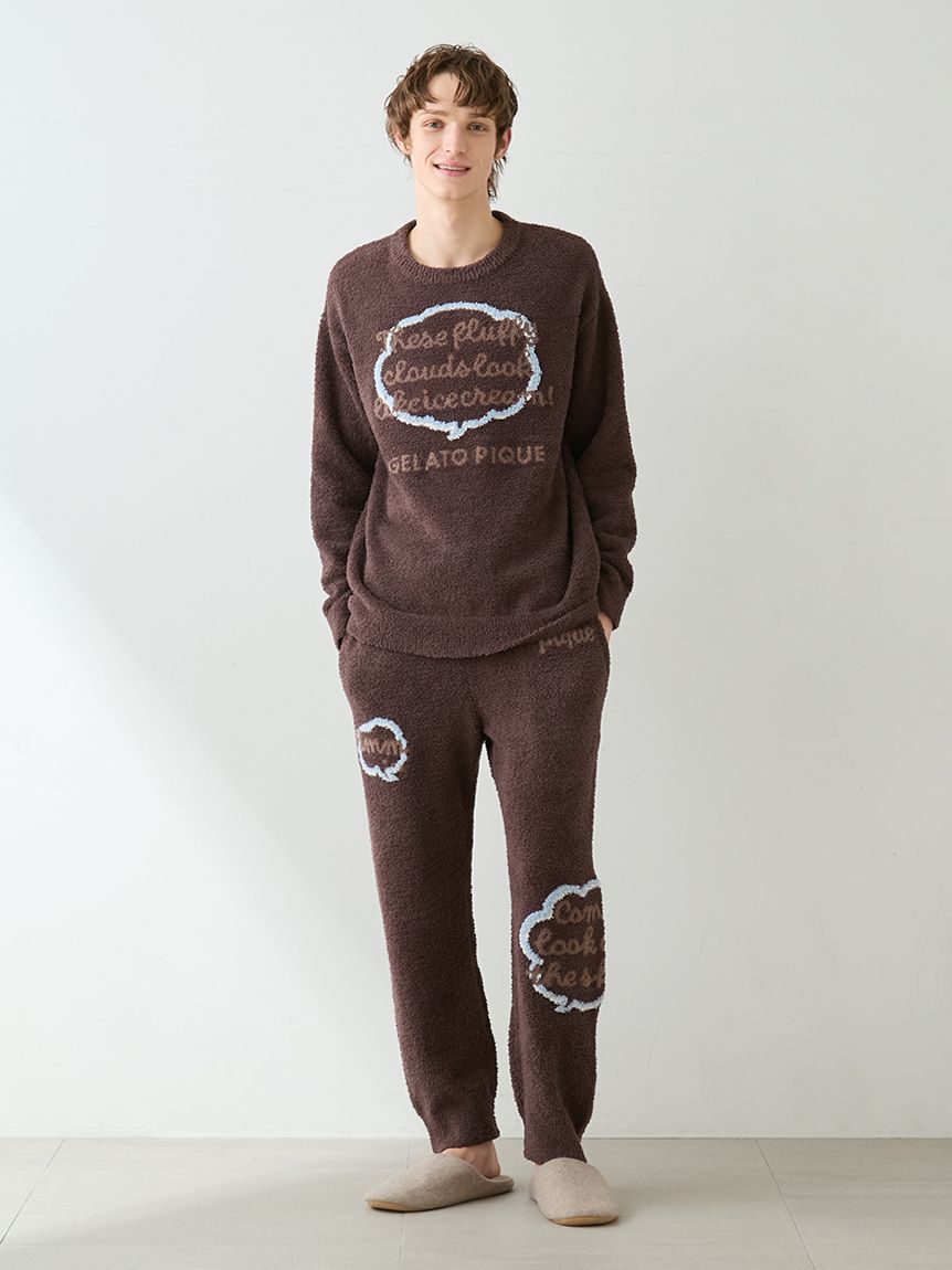 GELATO PIQUE HOMME「【HOMME】ベビモコトークロゴプルオーバー」|プルオーバー|