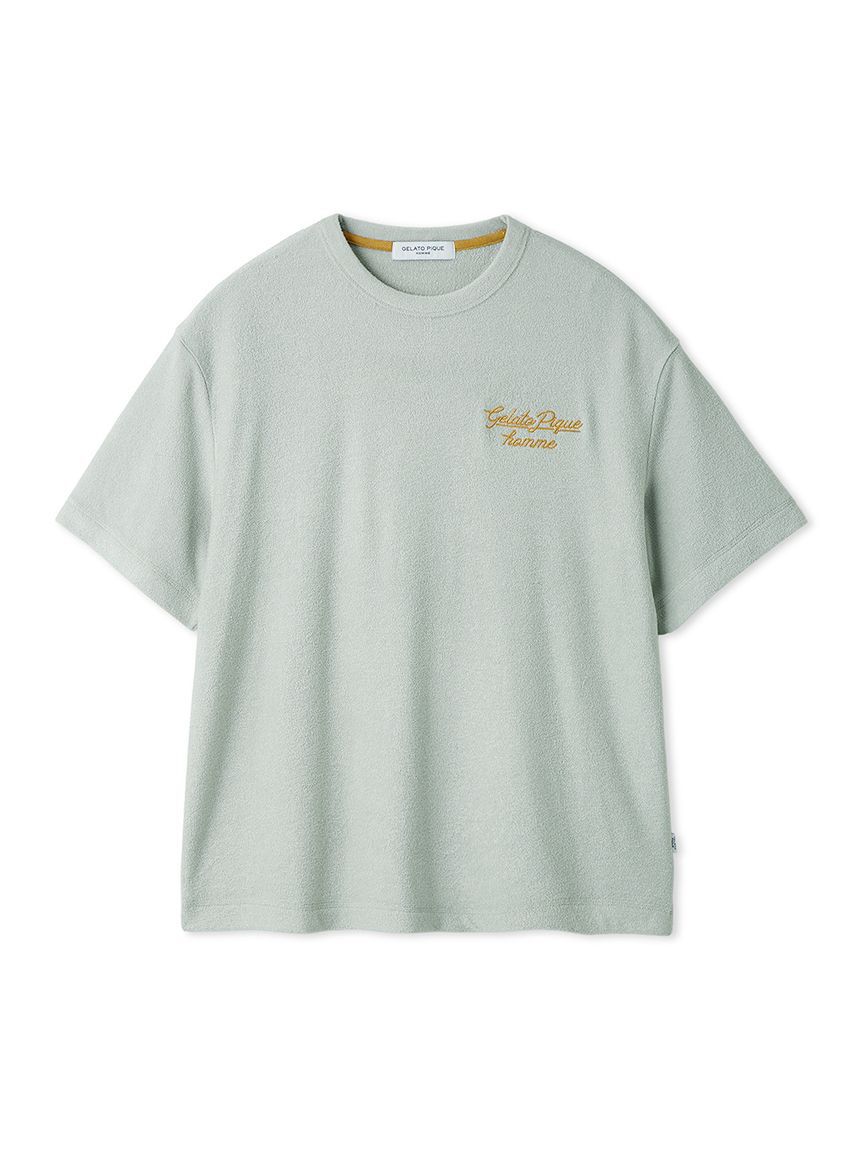GELATO PIQUE HOMME「【HOMME】【接触冷感】【UVカット】パイルワンポイントロゴ刺繍プルオーバー」|プルオーバー|MNT