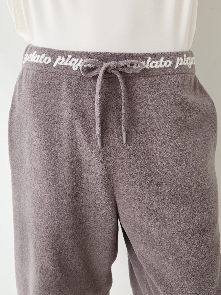 GELATO PIQUE HOMME「【ONLINE限定】【HOMME】エアリーモコボストンテリアジャガードプルオーバー&ハーフパンツセット」|ルームウェア|