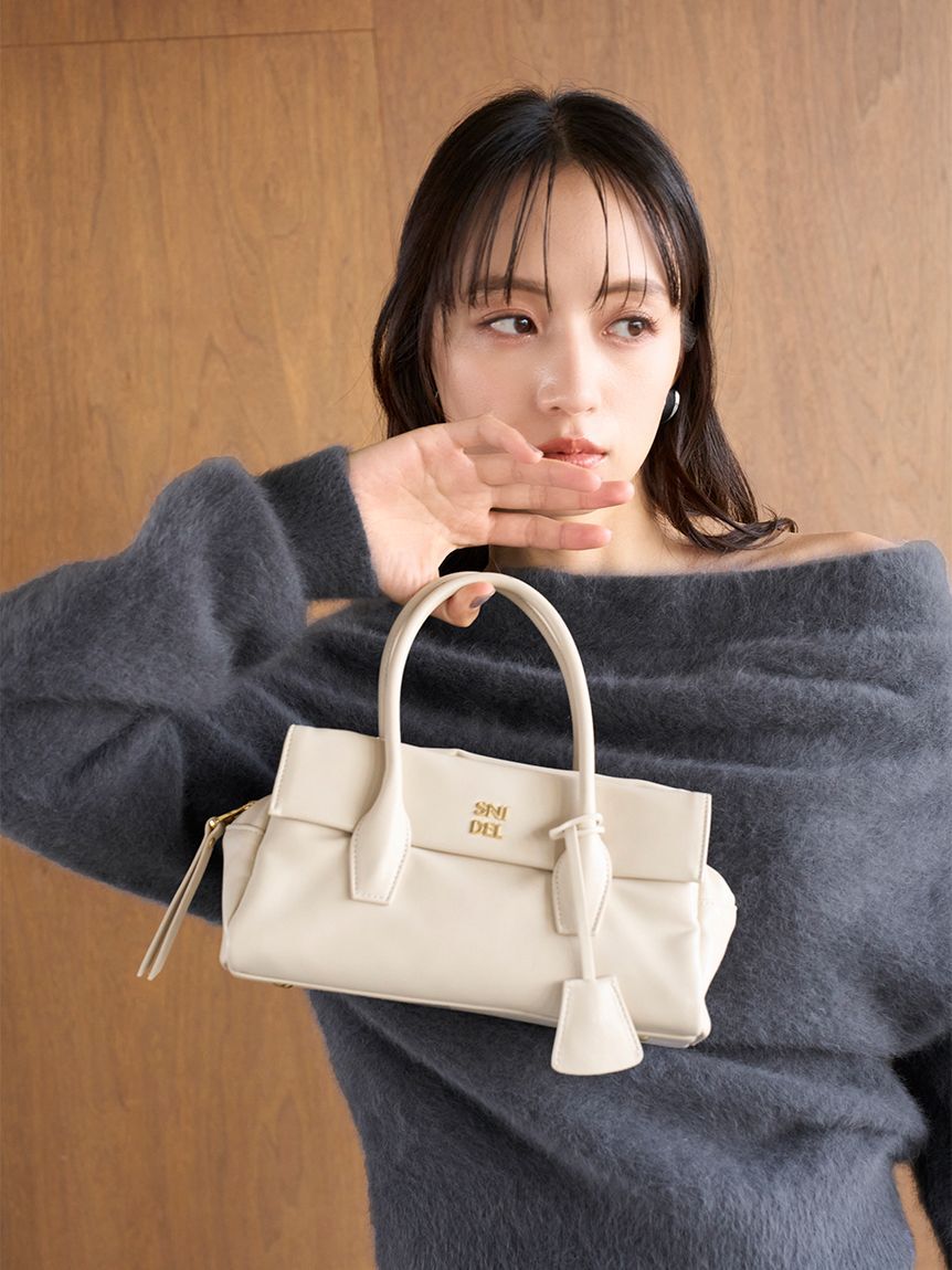 SNIDEL「フラップボストンバッグ」|ボストンバッグ|