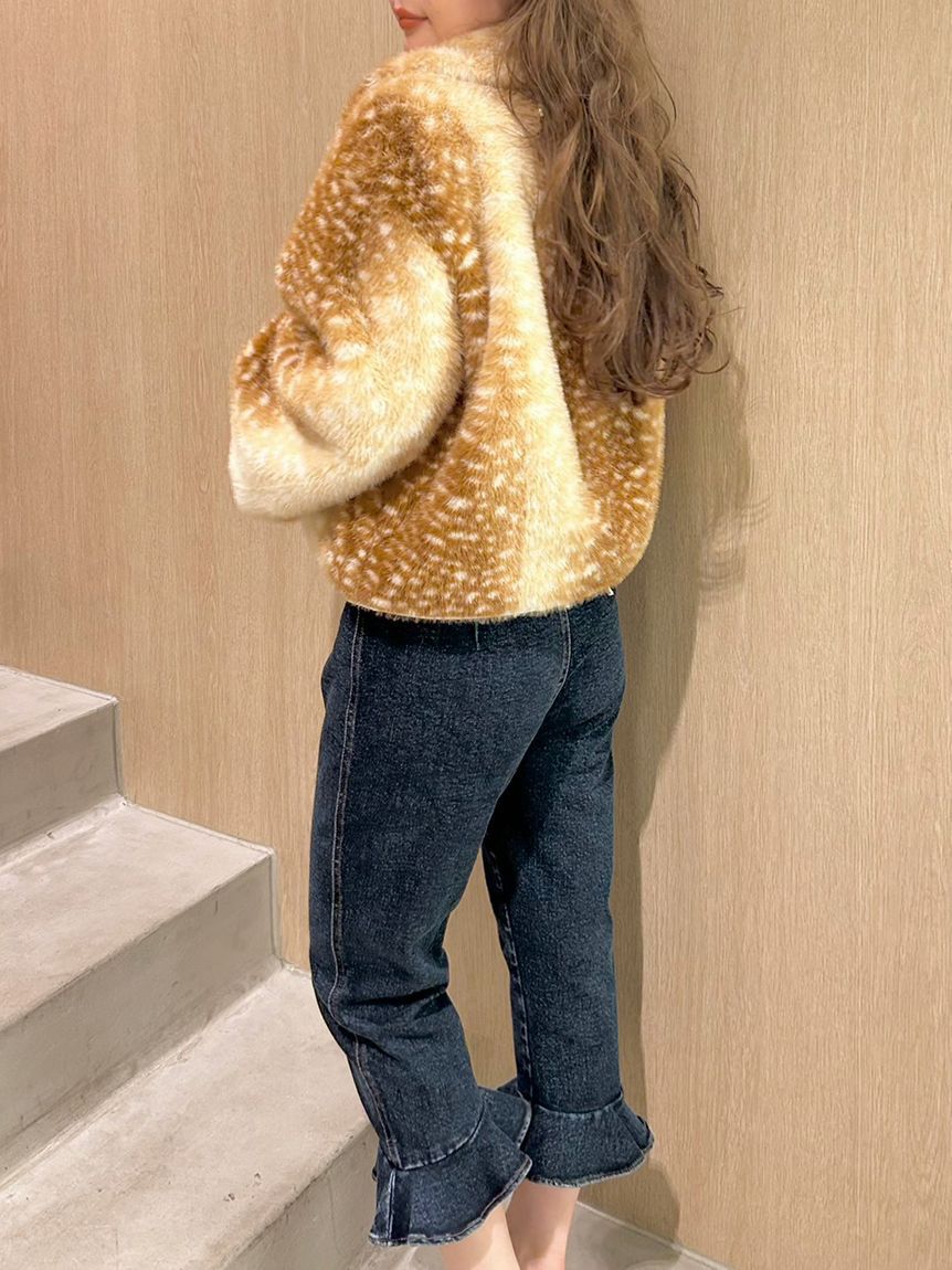 LILY BROWN「【限定カラー】2wayバリエファーショートコート」|その他|
