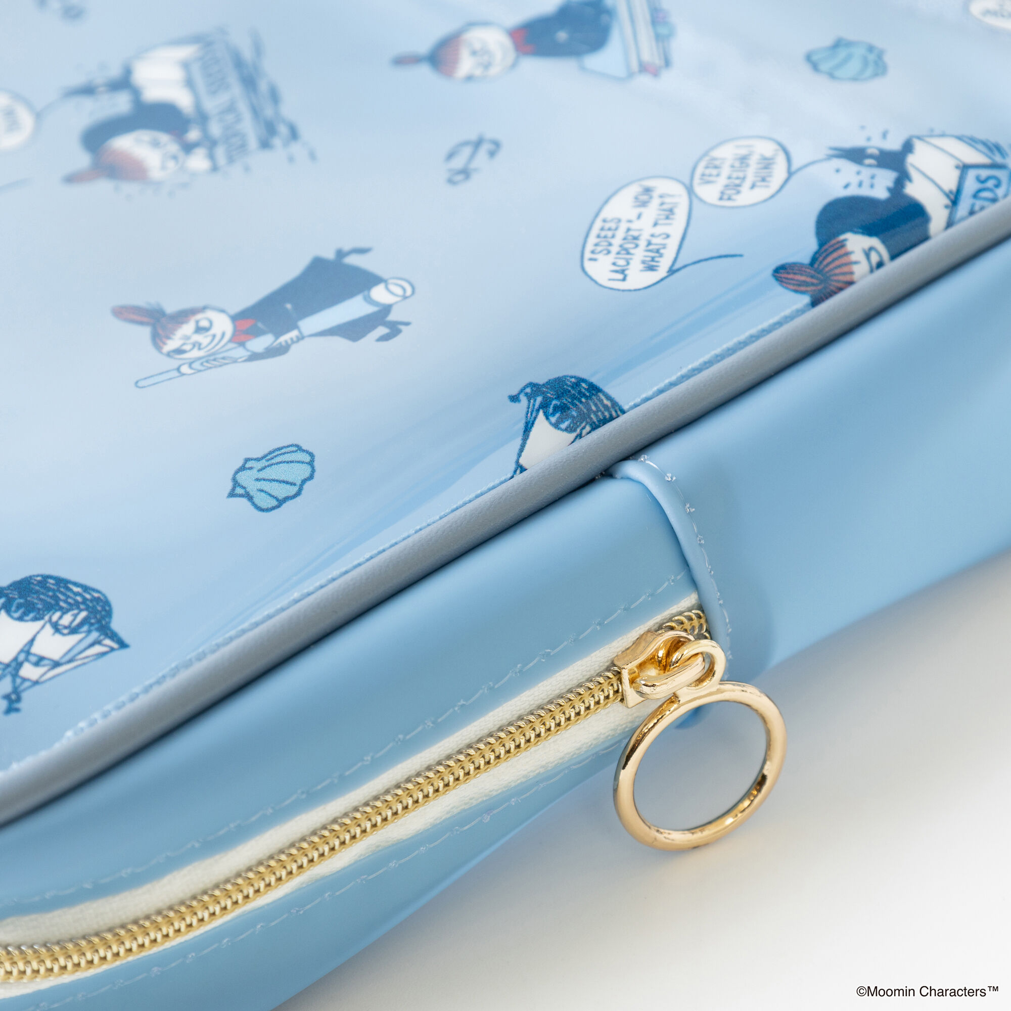  「MOOMIN PATTERN PVC  マルチポーチ」|ポーチ|