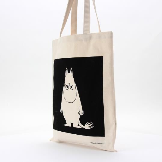 銀座かねまつ「S7MOOMIN-1OTHIVRBLK 【ムーミンコラボ】エコトートバッグ」|トートバッグ|