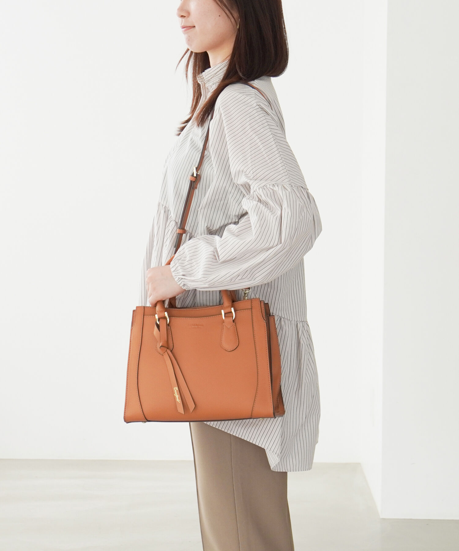Jewelna Rose「Jewelna Rose クロフォード ハンドバッグ 本革 11922」|ショルダー・メッセンジャー|