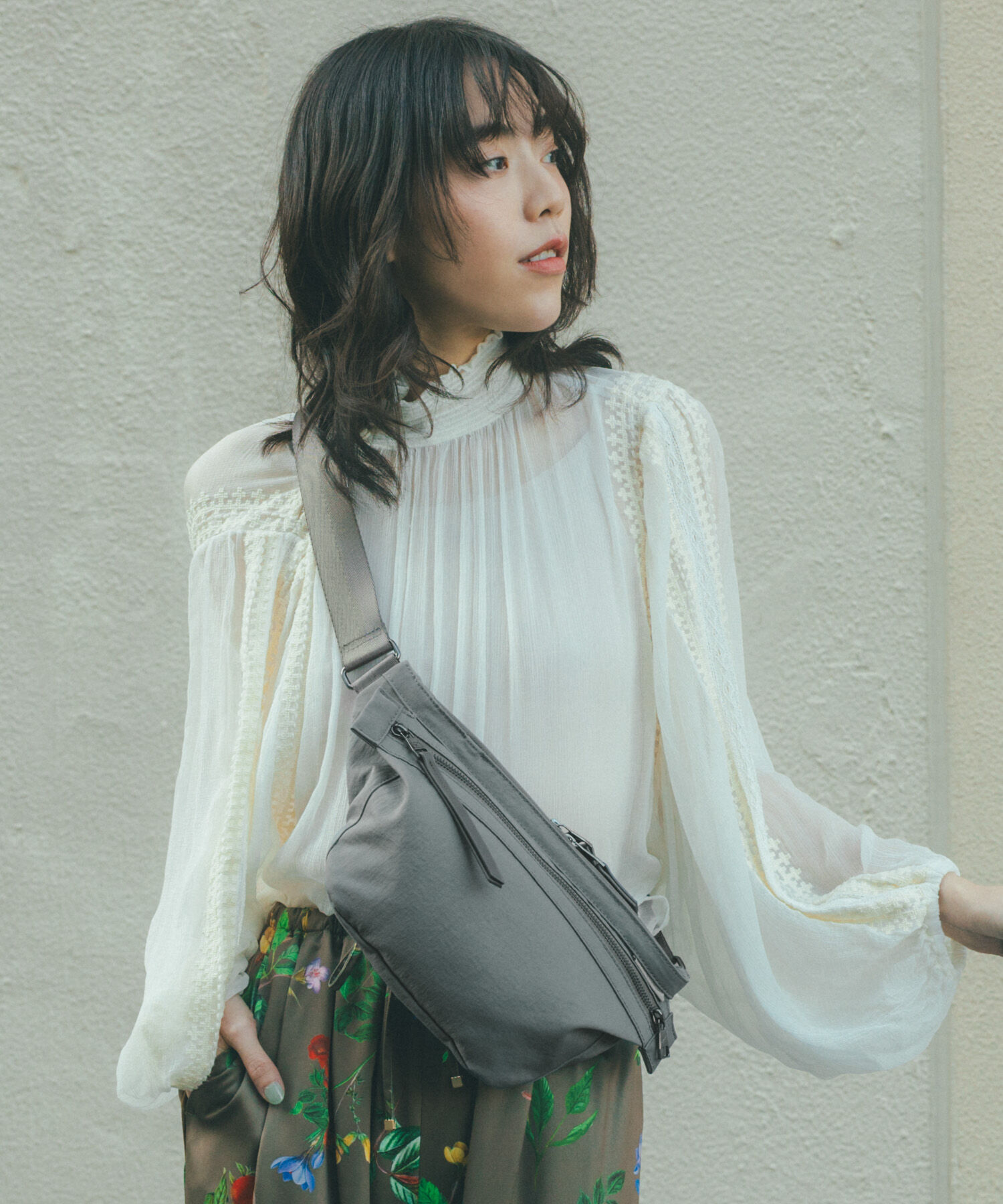 W&.Day/Night「W&.Day/Night ダブルアンドデイナイト キルッコ ボディバッグ 19142 バッグ ショルダー 」|ショルダー・メッセンジャー|ウォームグレー
