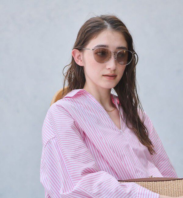 UNITED ARROWS「ワイド ウェリントン サングラス」|サングラス|
