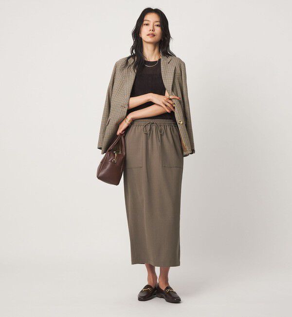 UNITED ARROWS green label relaxing「［size SHORT/TALLあり］オルマイ ツイル タイト スカート」|タイト|