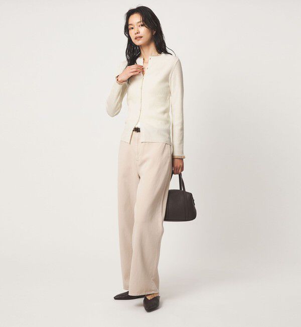 UNITED ARROWS green label relaxing「ハイショク リブ ニット カーディガン」|カーディガン|