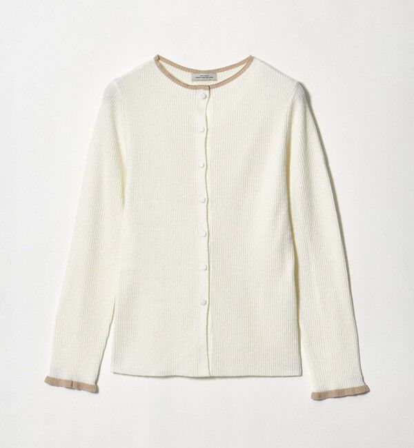UNITED ARROWS green label relaxing「ハイショク リブ ニット カーディガン」|カーディガン|